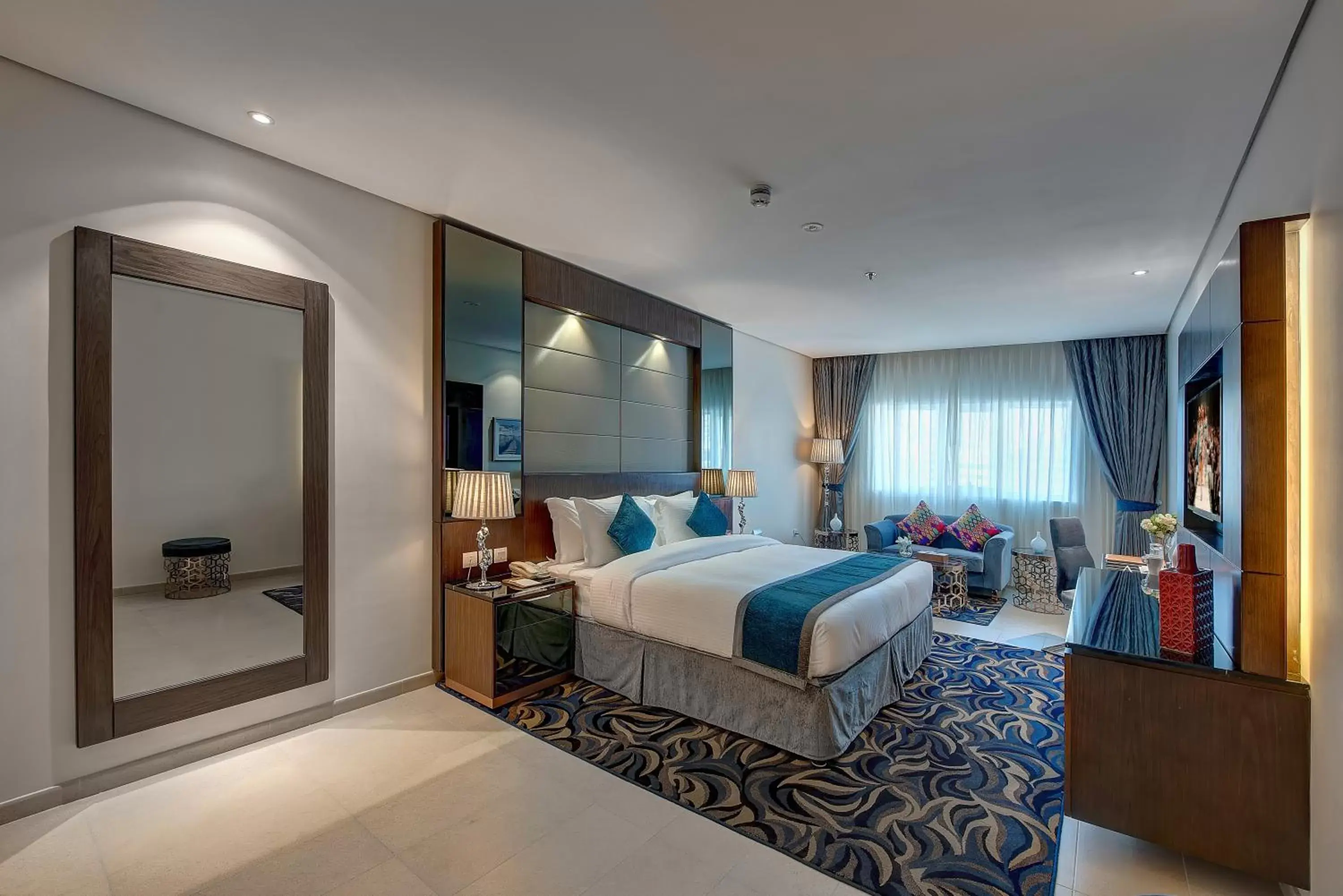 Photo of the whole room in Omega Hotel Dubai