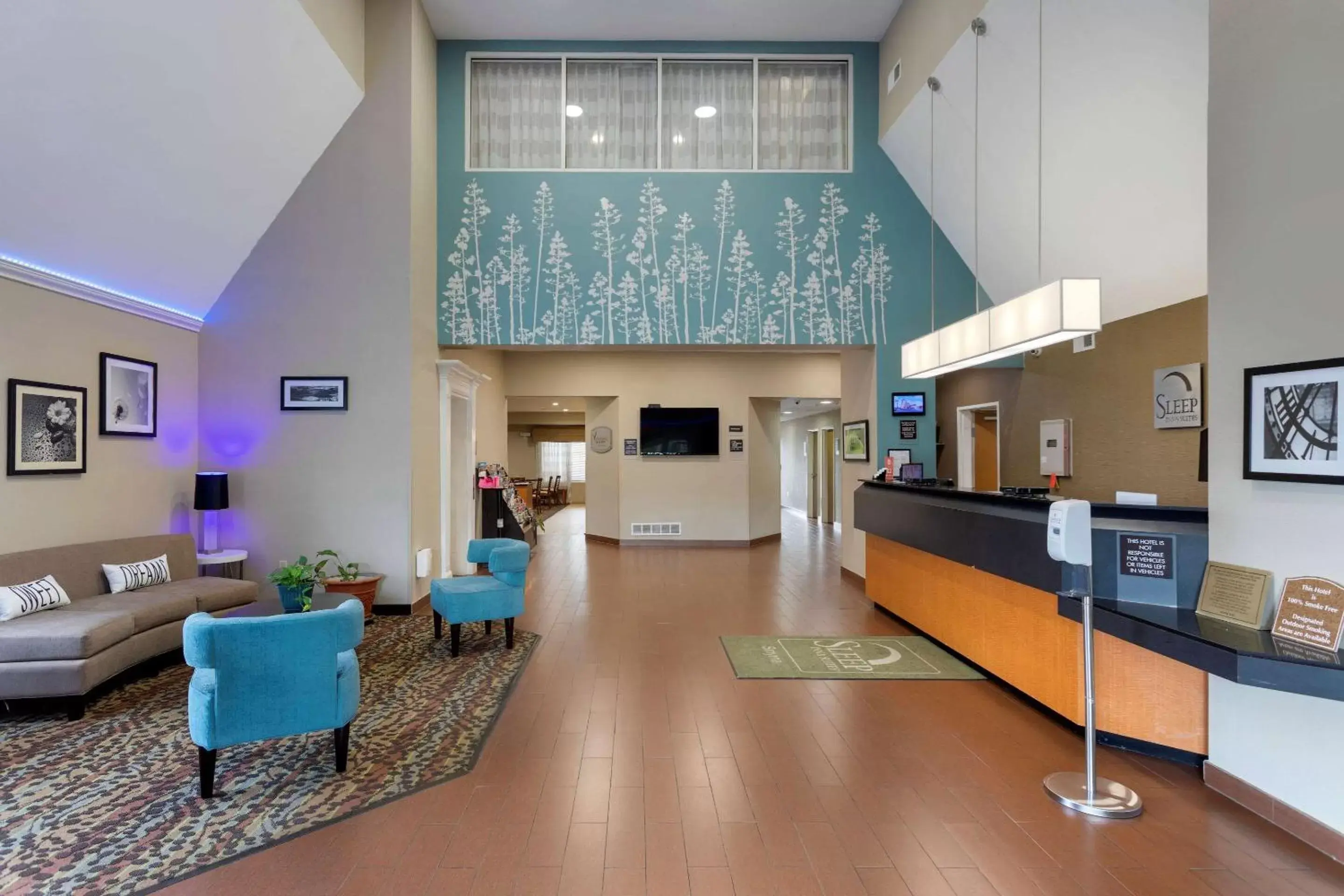 Lobby or reception, Lobby/Reception in Sleep Inn & Suites Smyrna – Nashville