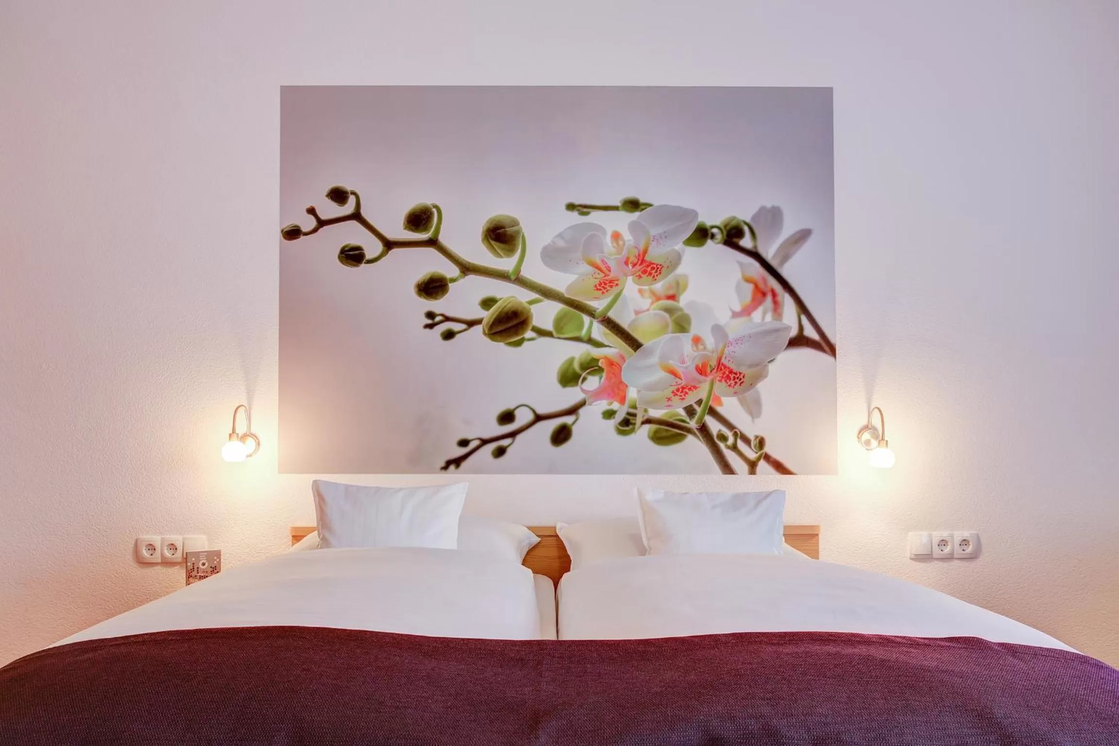 Decorative detail, Bed in Hotel Consul