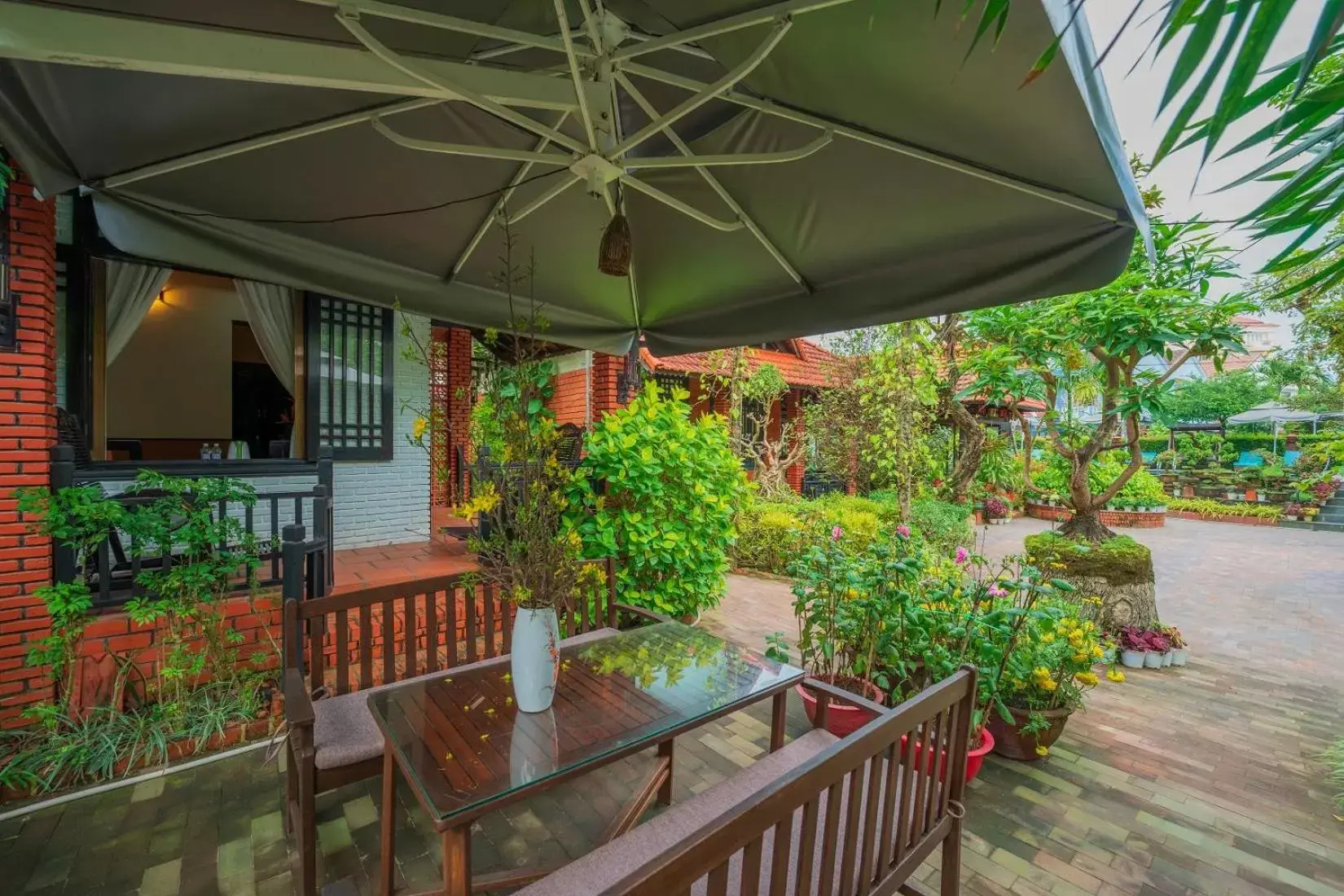 Garden, Balcony/Terrace in Betel Garden Villa