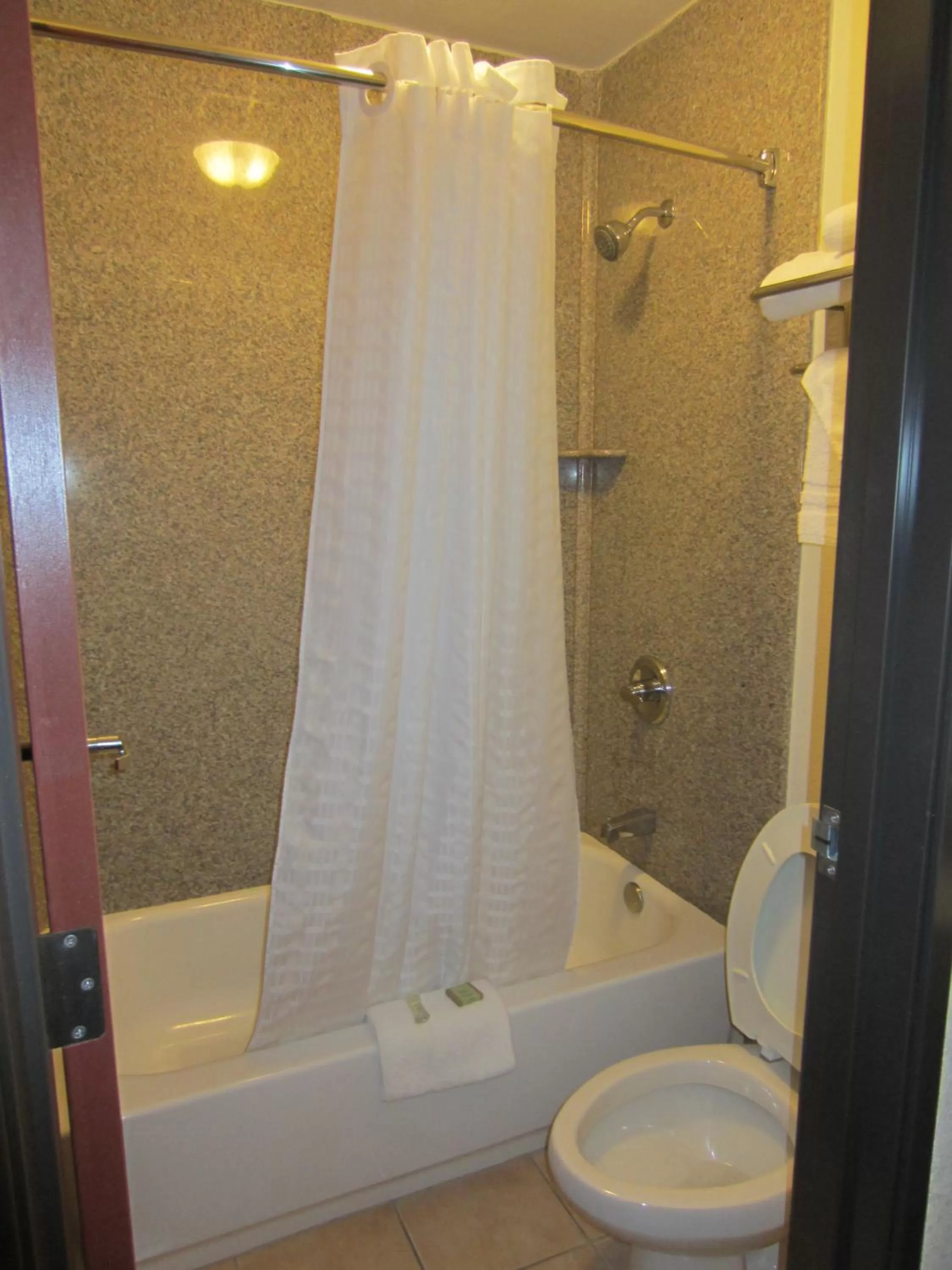 Bathroom in Super 8 by Wyndham Sacramento