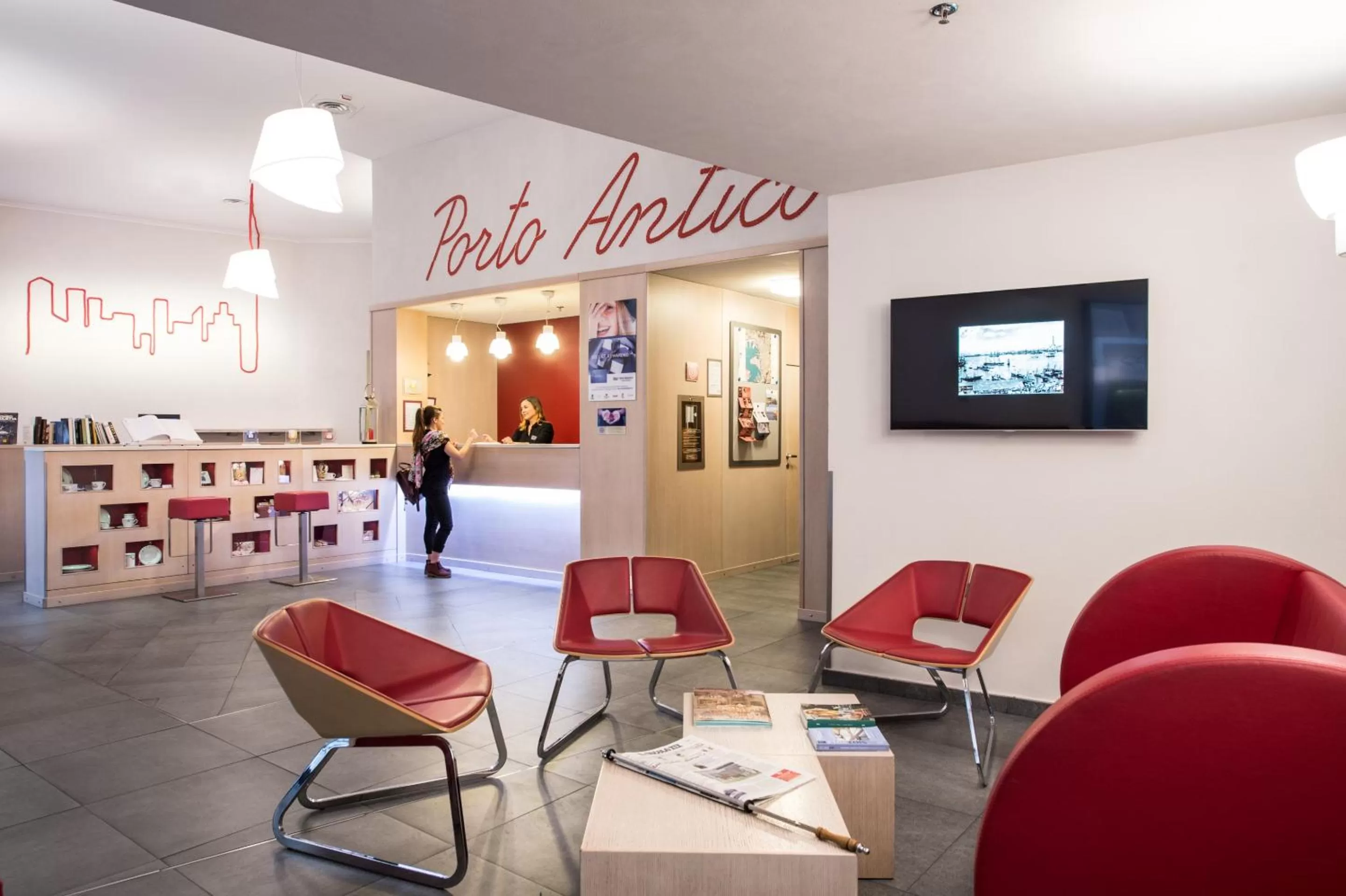 Lobby or reception in Best Western Porto Antico