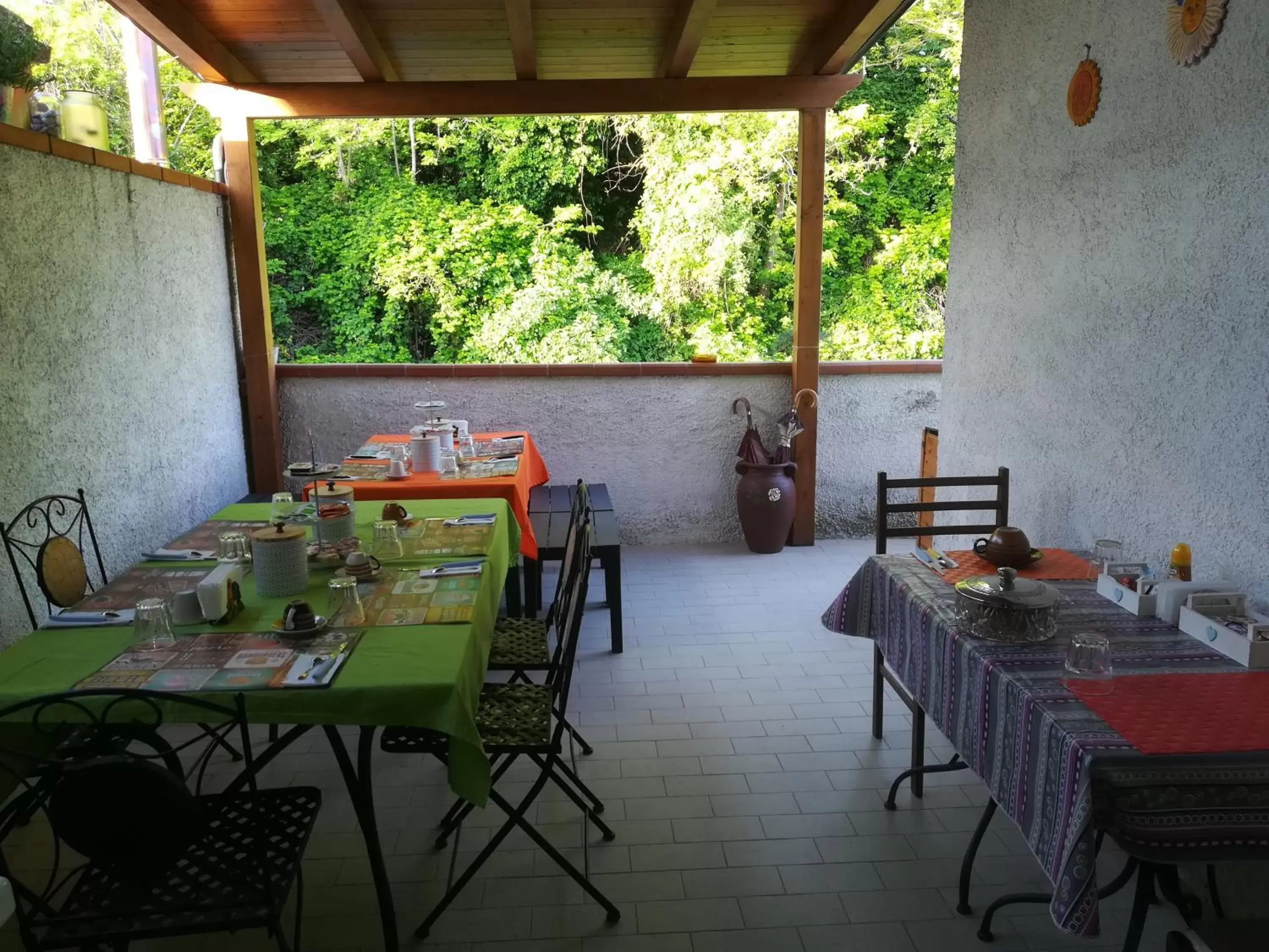 Balcony/Terrace, Restaurant/Places to Eat in B&B Falcone