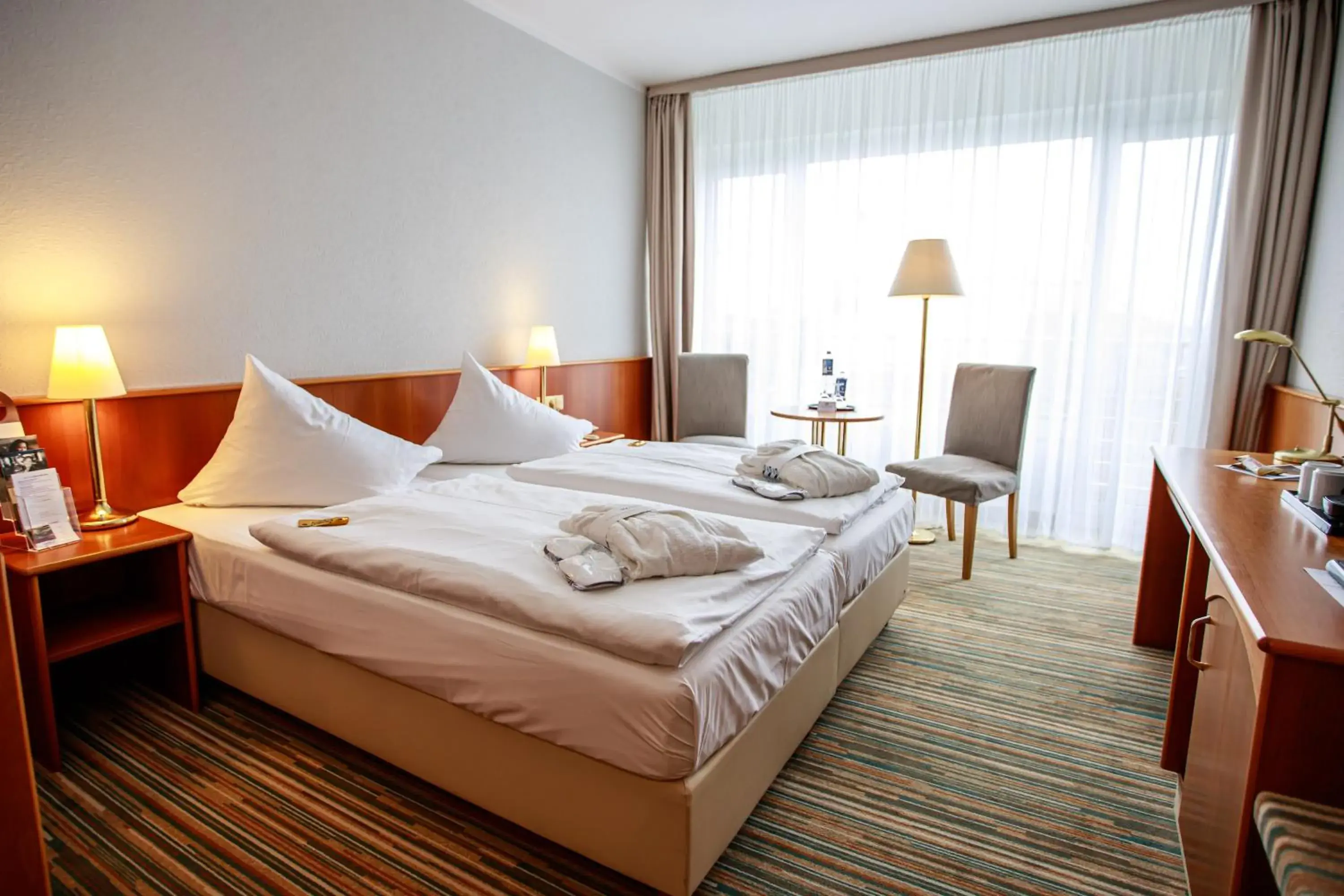 Bed in Mercure Hotel Riesa Dresden Elbland