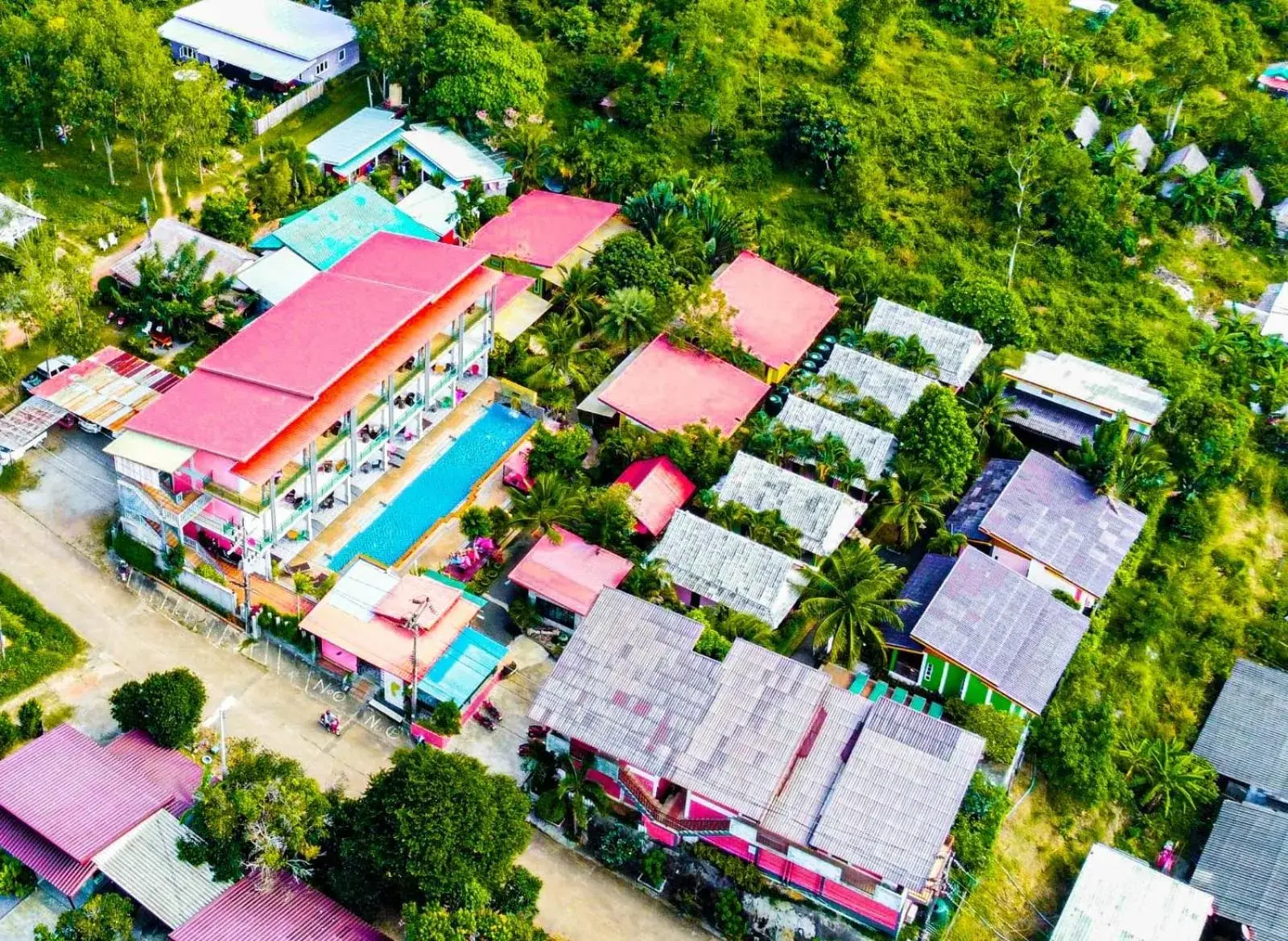 Bird's-eye View in Pinky Bungalow Resort - SHA Extra Plus