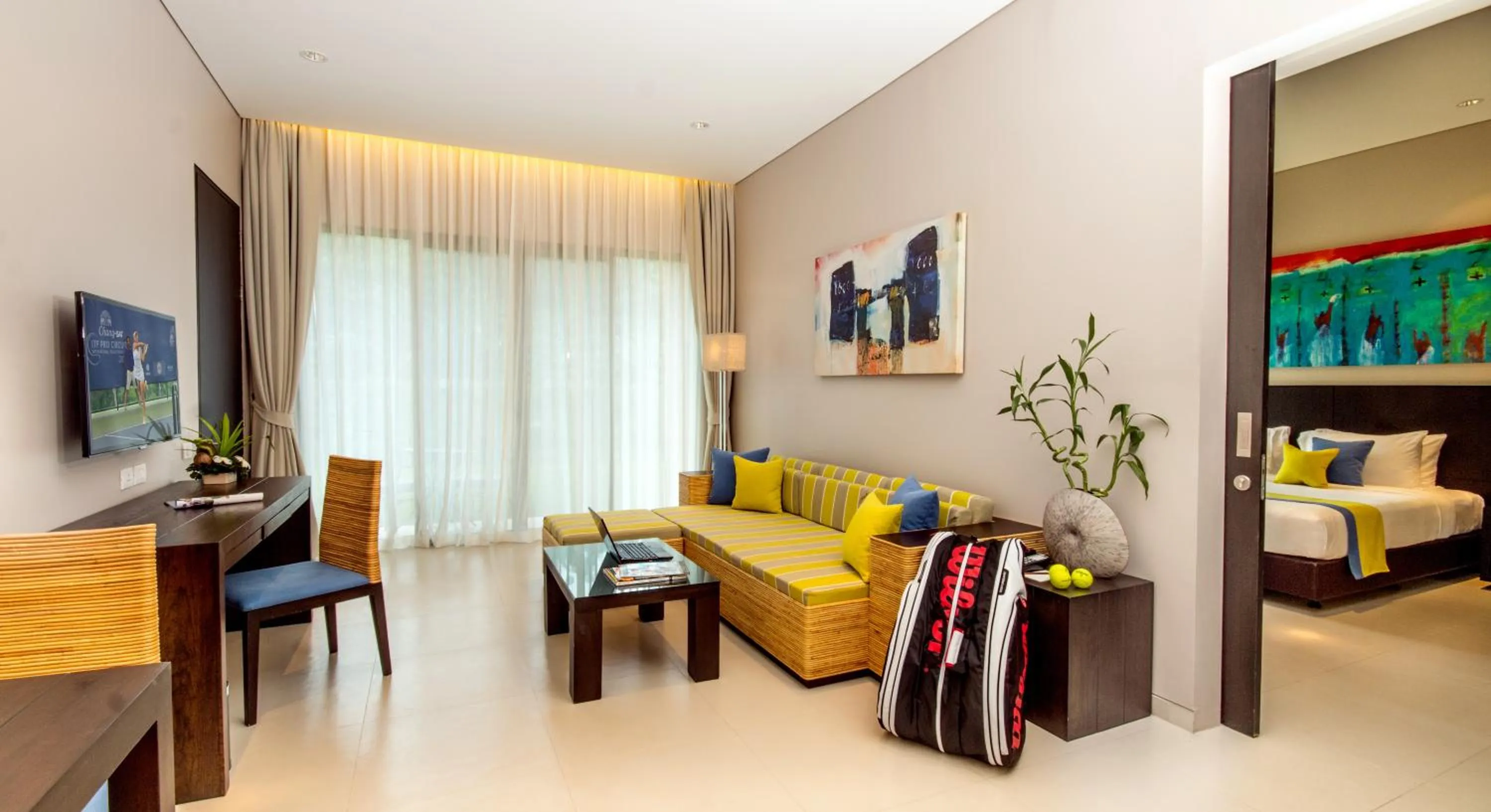 Living room, Bed in Thanyapura Sports & Health Resort