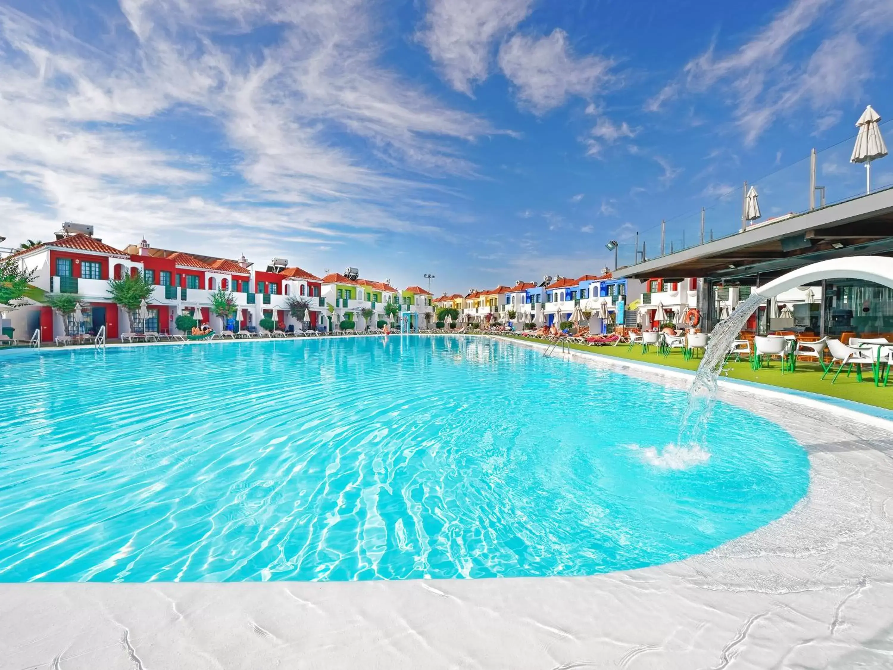 Day, Swimming Pool in Bungalows Vistaflor