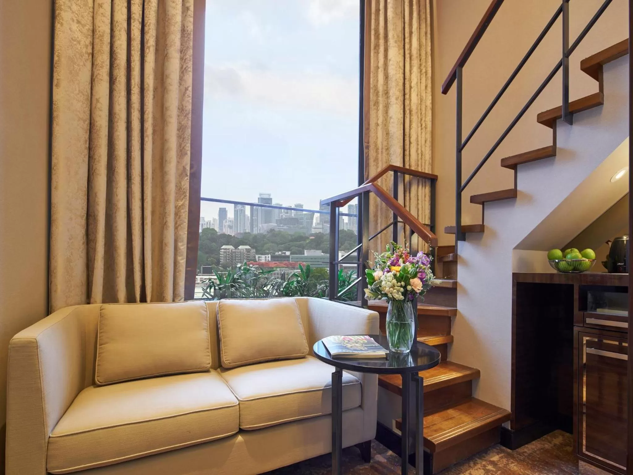 Seating area in Holiday Inn Singapore Little India by IHG