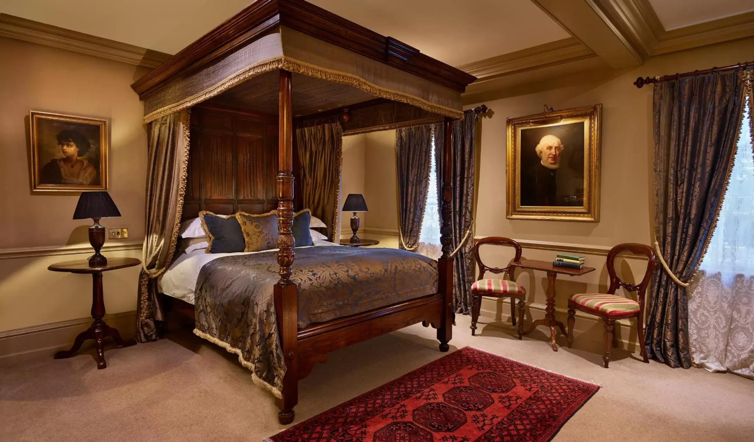 Bedroom, Bed in Batty Langley's