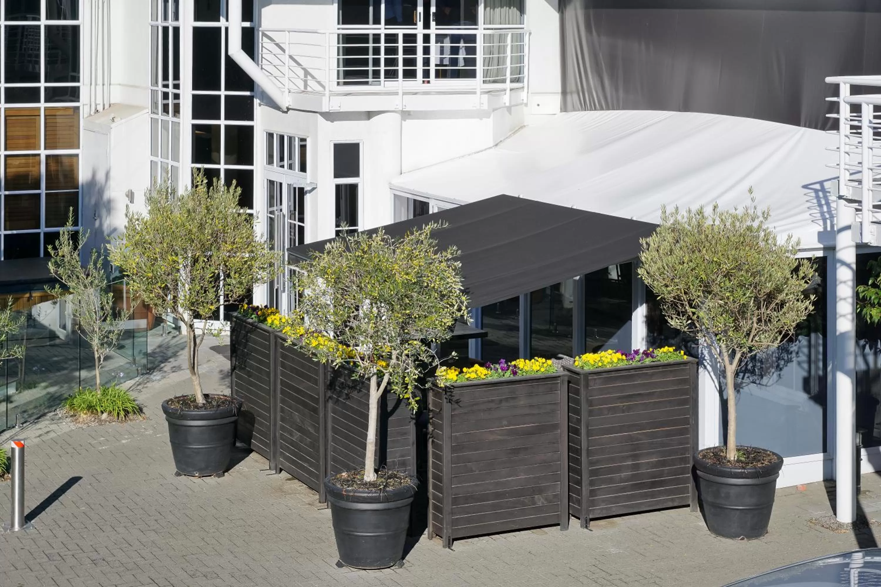 Property building in Pavilions Hotel