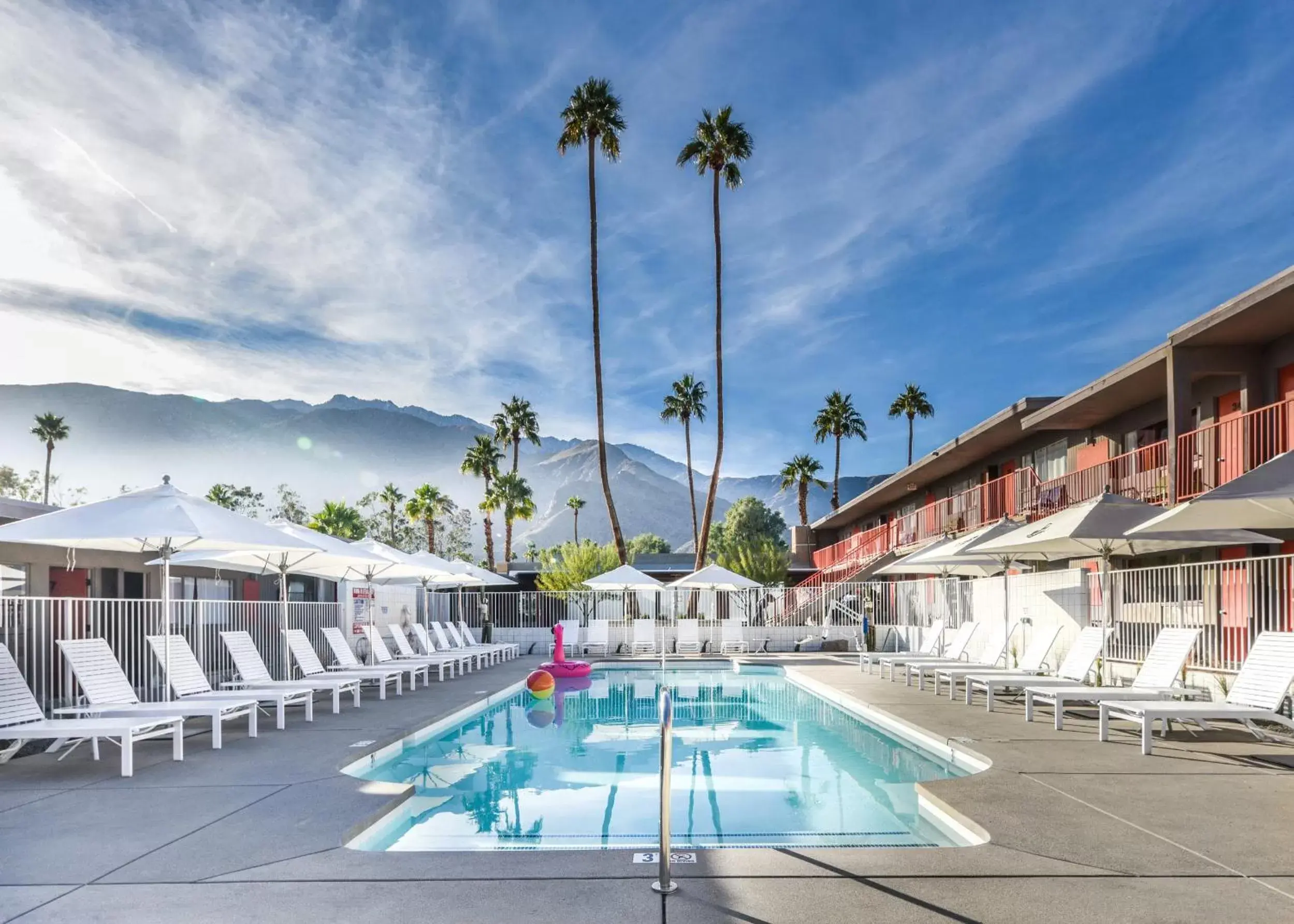 Swimming Pool in The Skylark, a Palm Springs Hotel