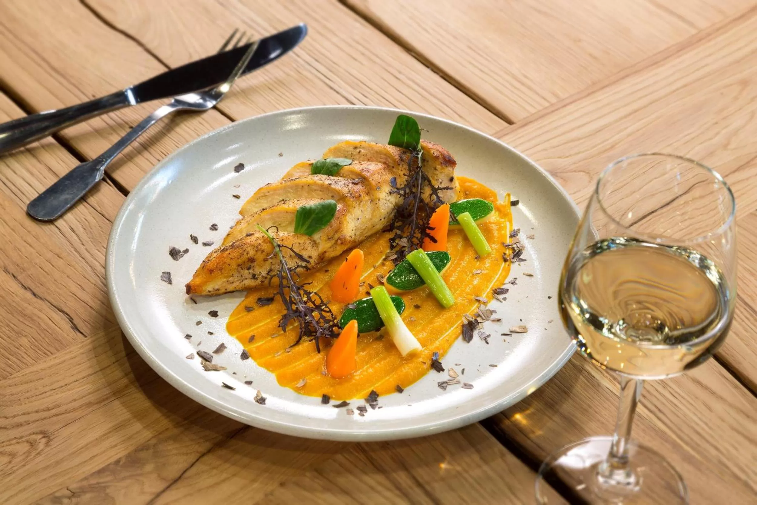 Food close-up in RockyPop Chamonix - Les Houches