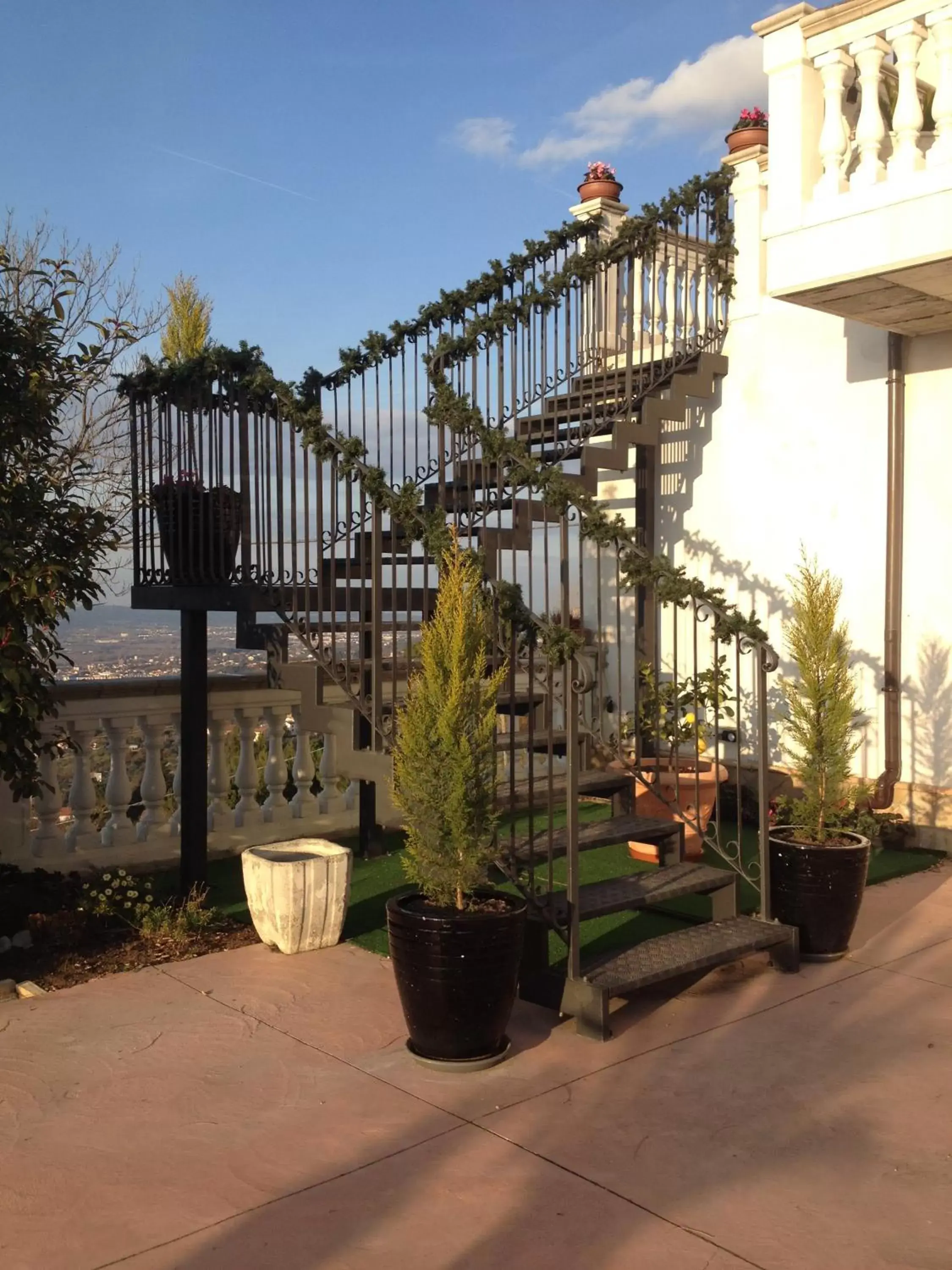 Patio, Property Building in Via col Vento