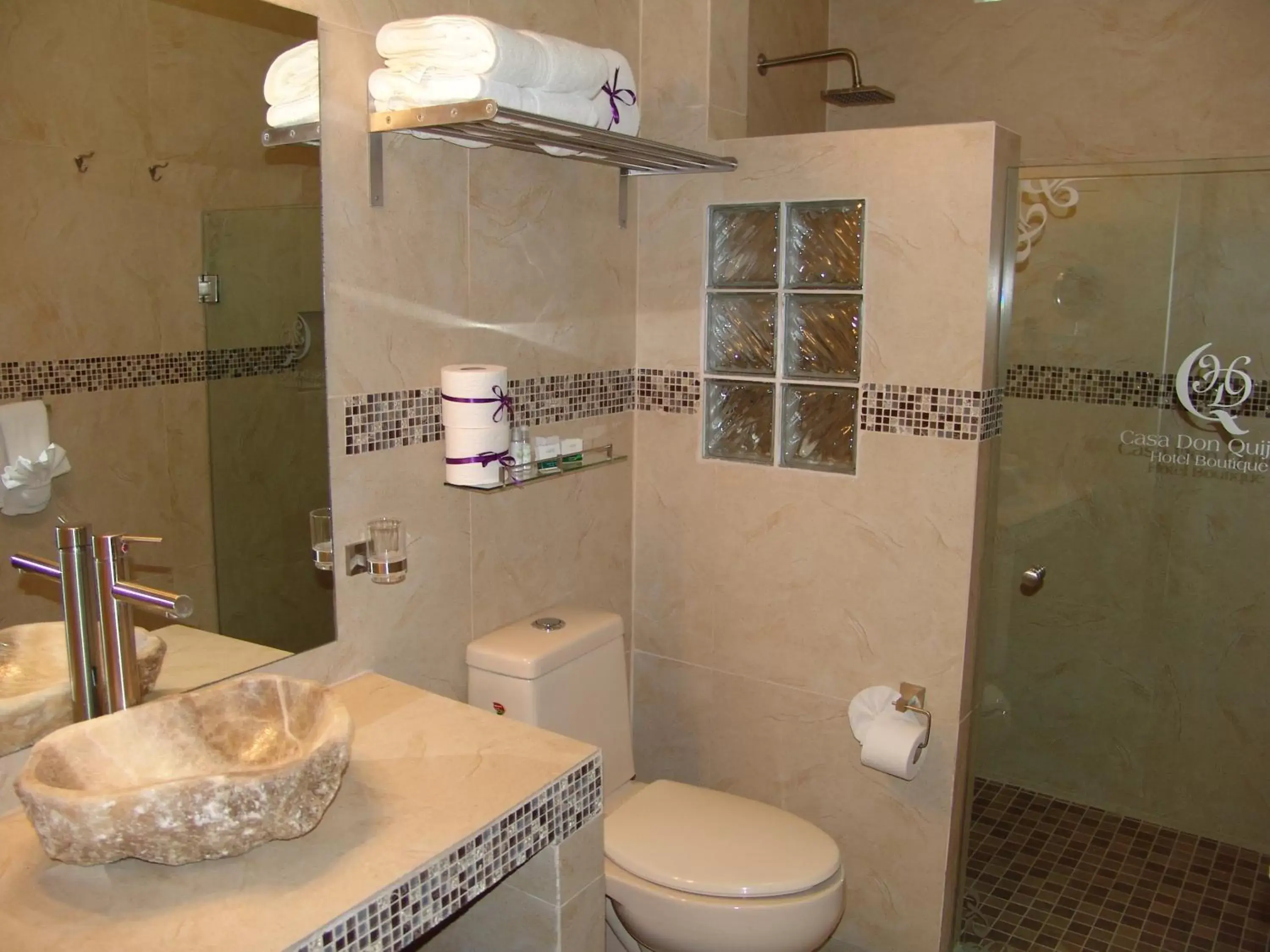 Toilet, Bathroom in Hotel Casa Don Quijote