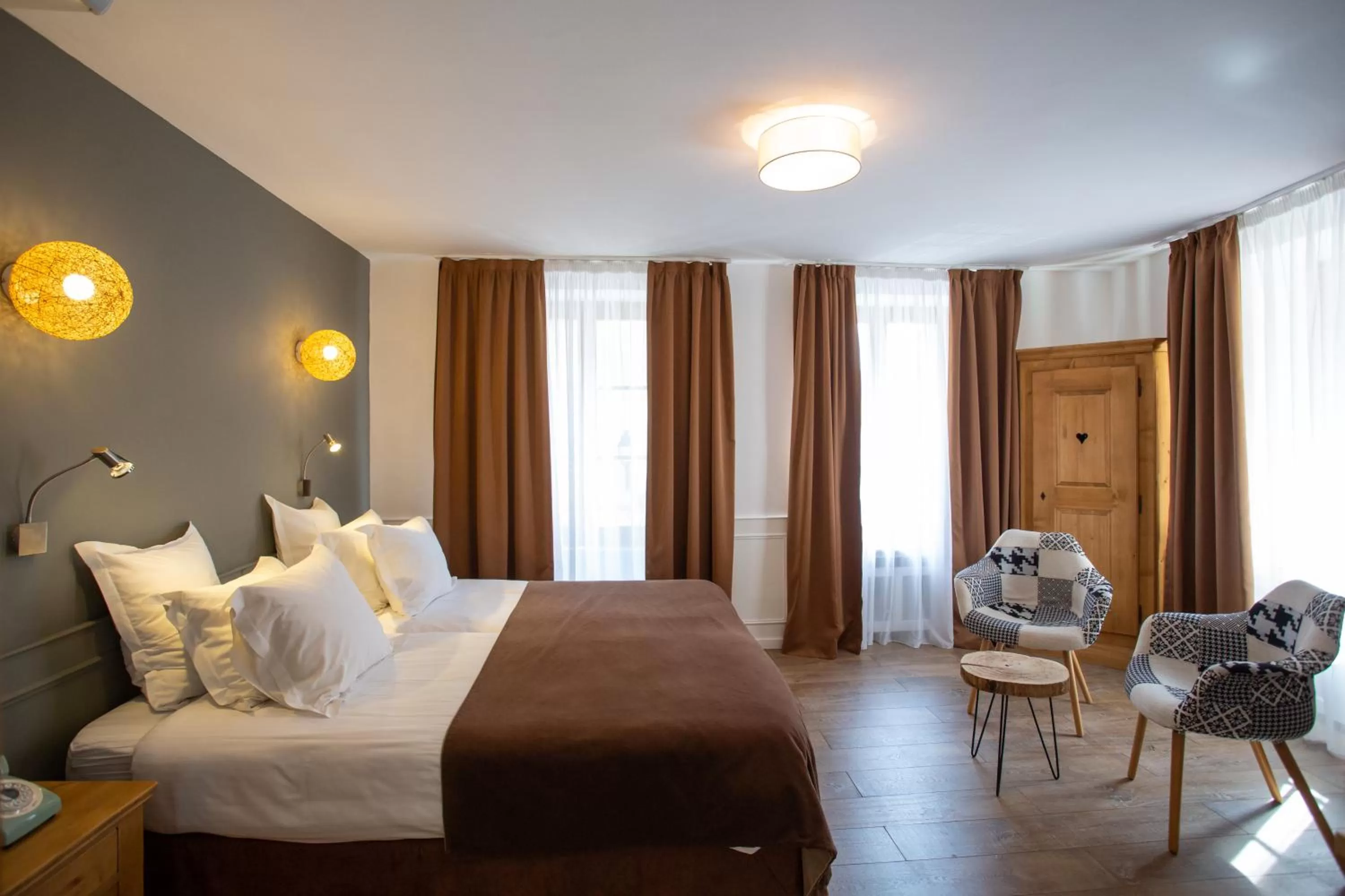 Photo of the whole room, Bed in Hôtel Le Rapp