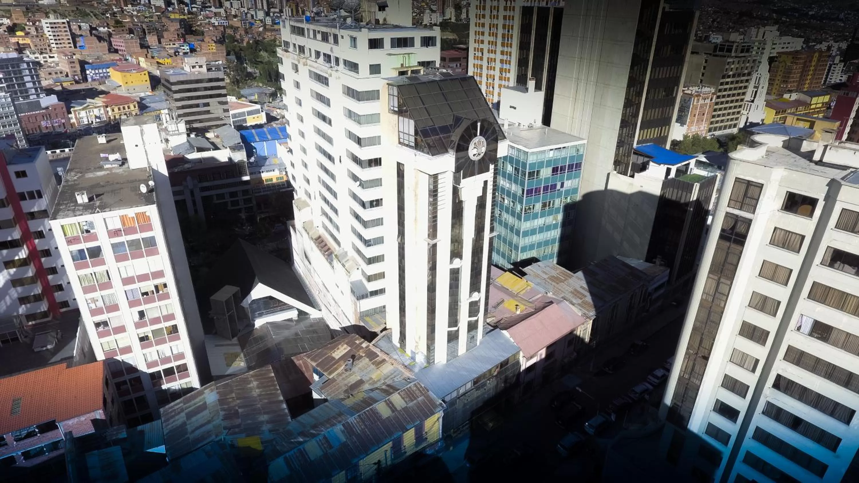 Bird's eye view in Pan American Hotel