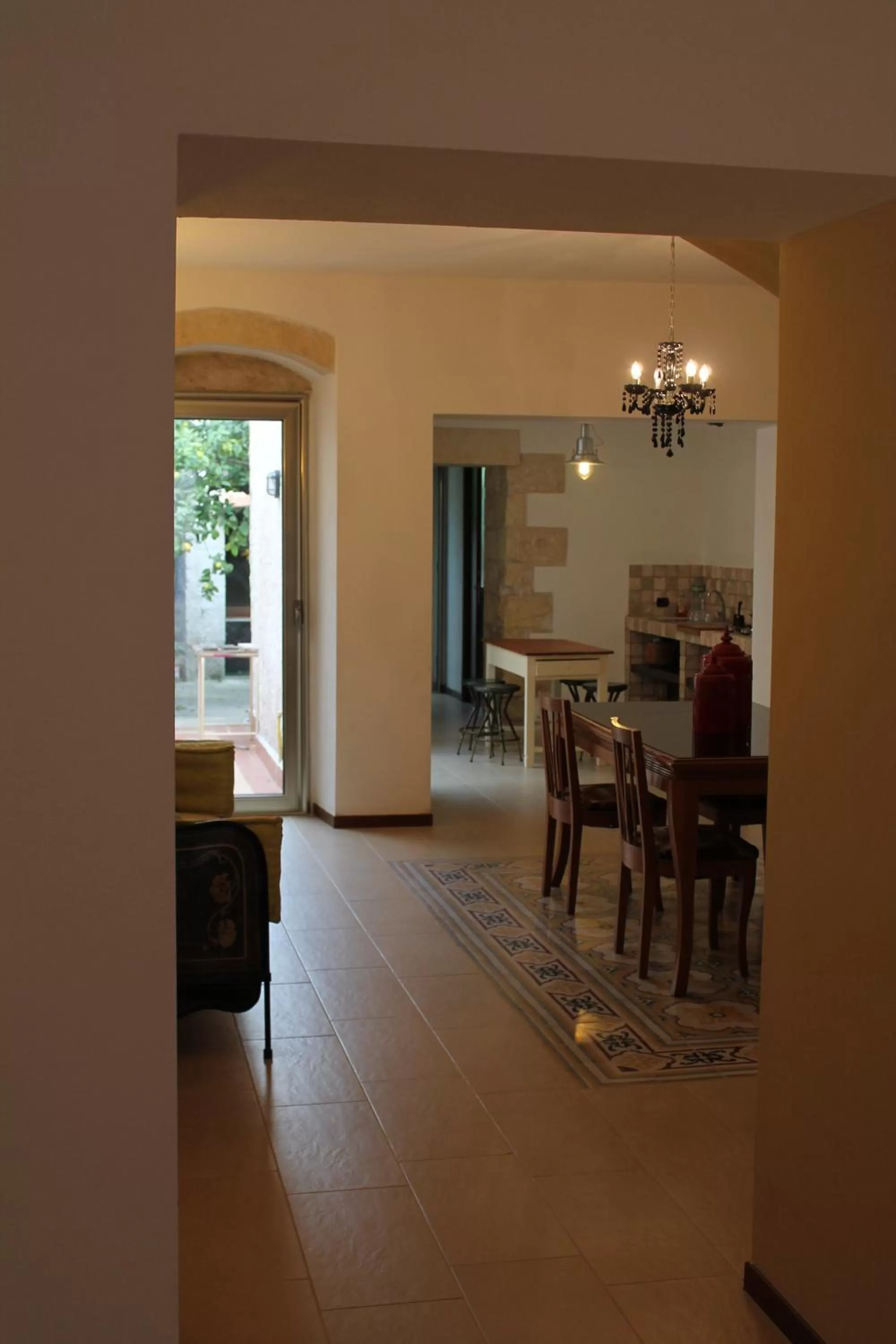 Communal lounge/ TV room in B&B Danonna