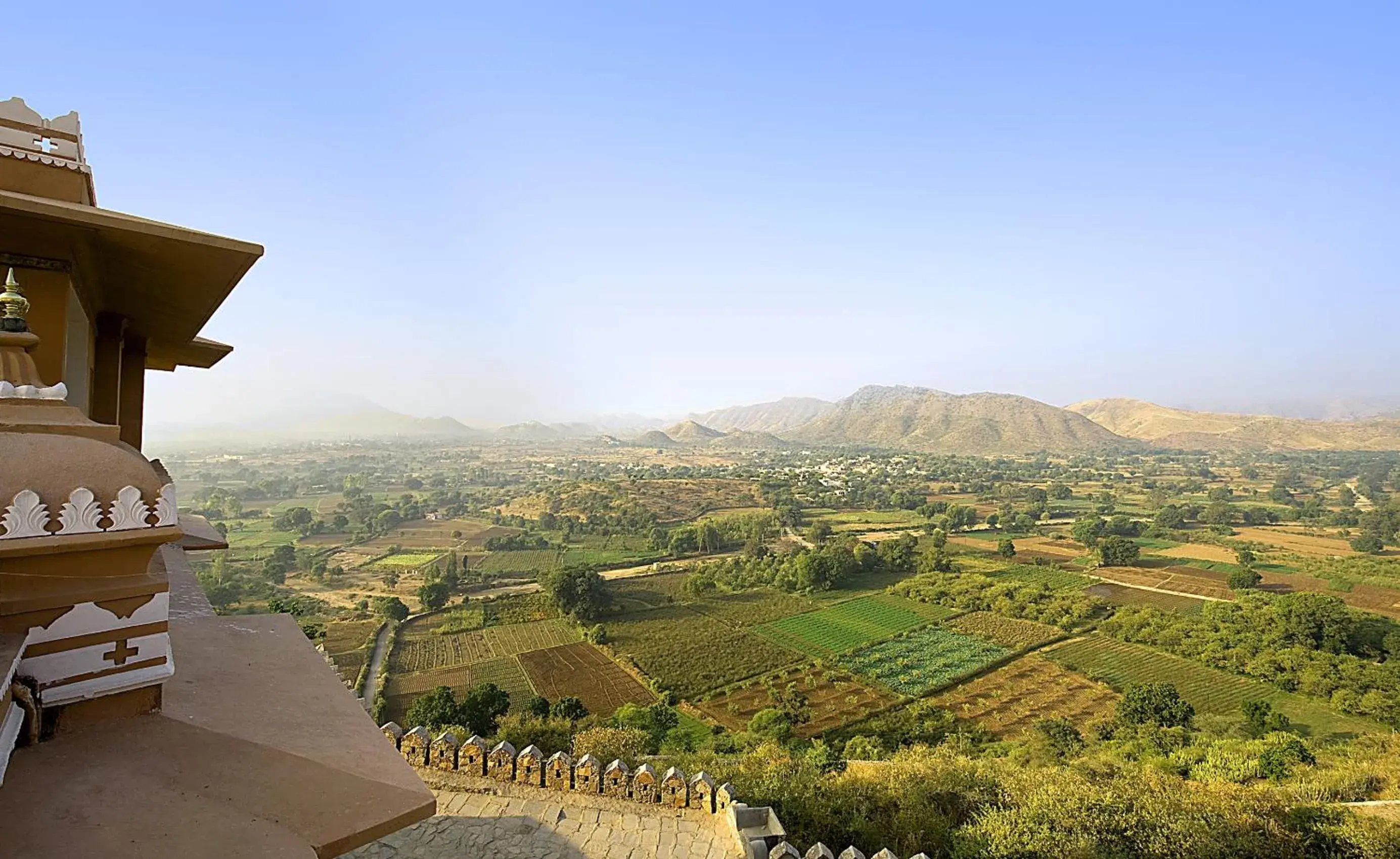 View (from property/room), Mountain View in Fateh Garh Resort by Fateh Collection