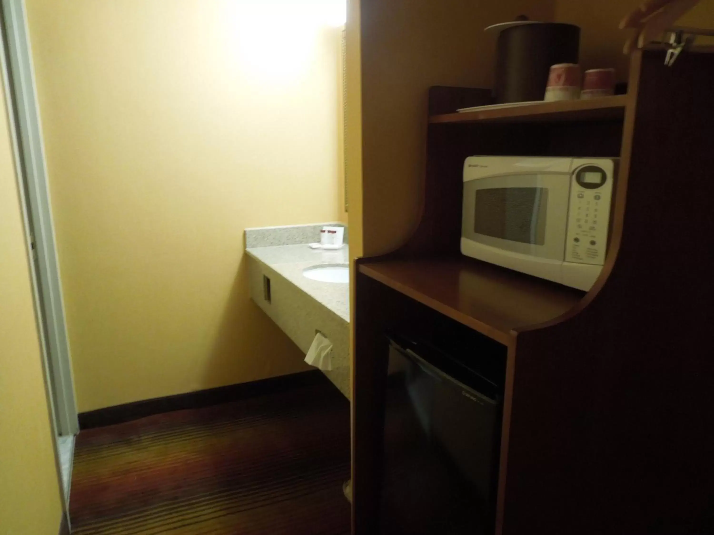 Bathroom in Ramada by Wyndham East Orange Bathroom in Ramada by Wyndham East Orange