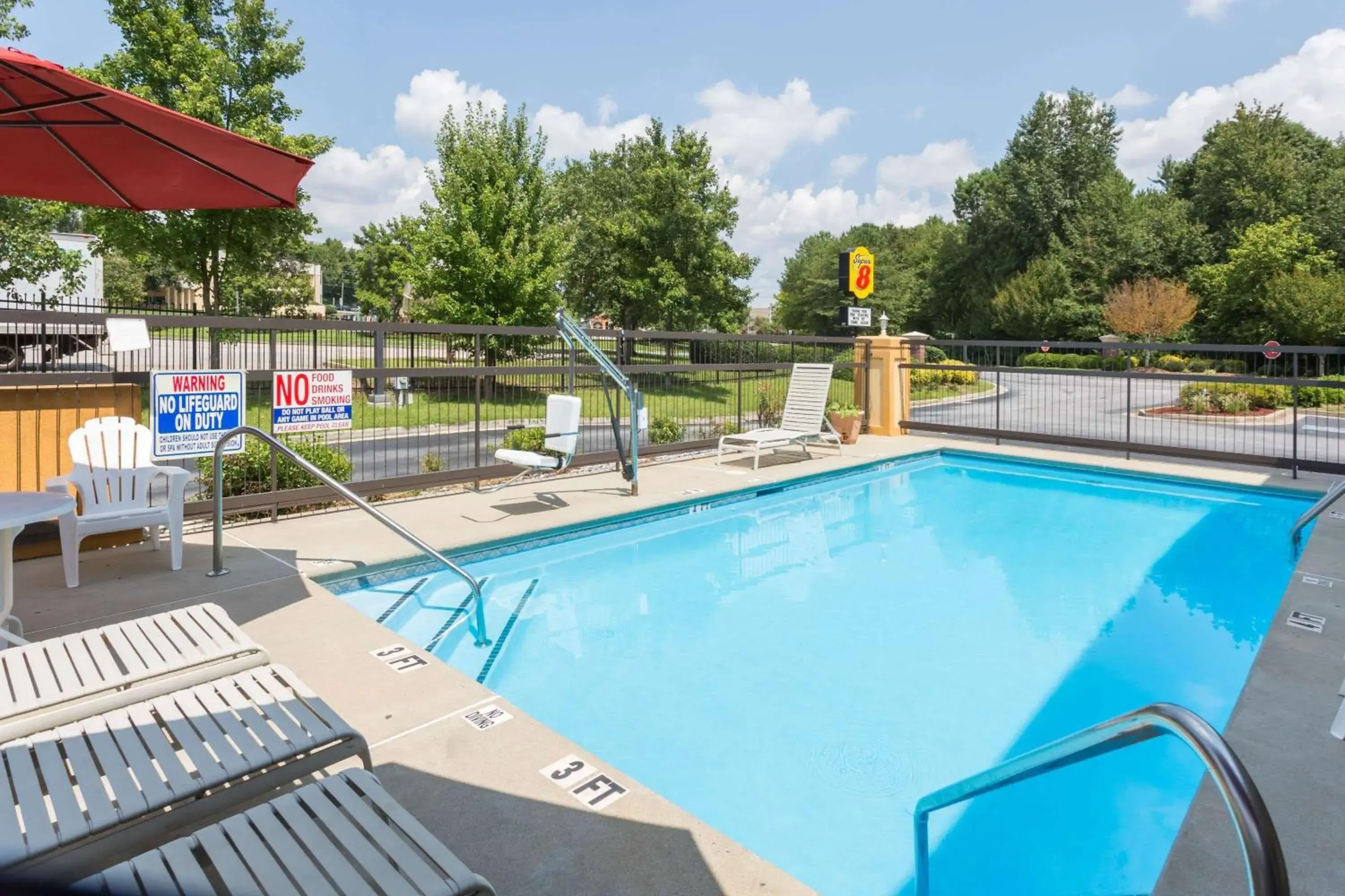 On site, Swimming Pool in Super 8 by Wyndham Norcross/I-85 Atlanta