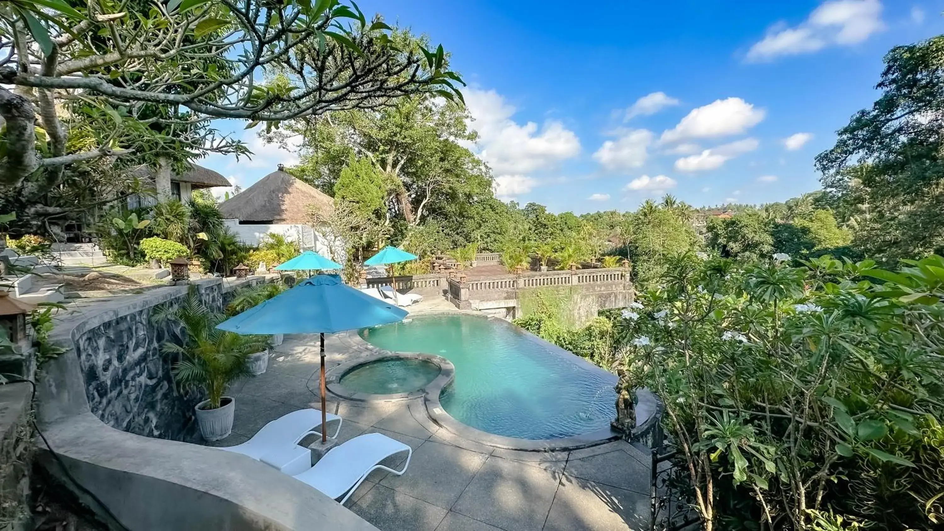 Pool View in Ubud Dedari Villas