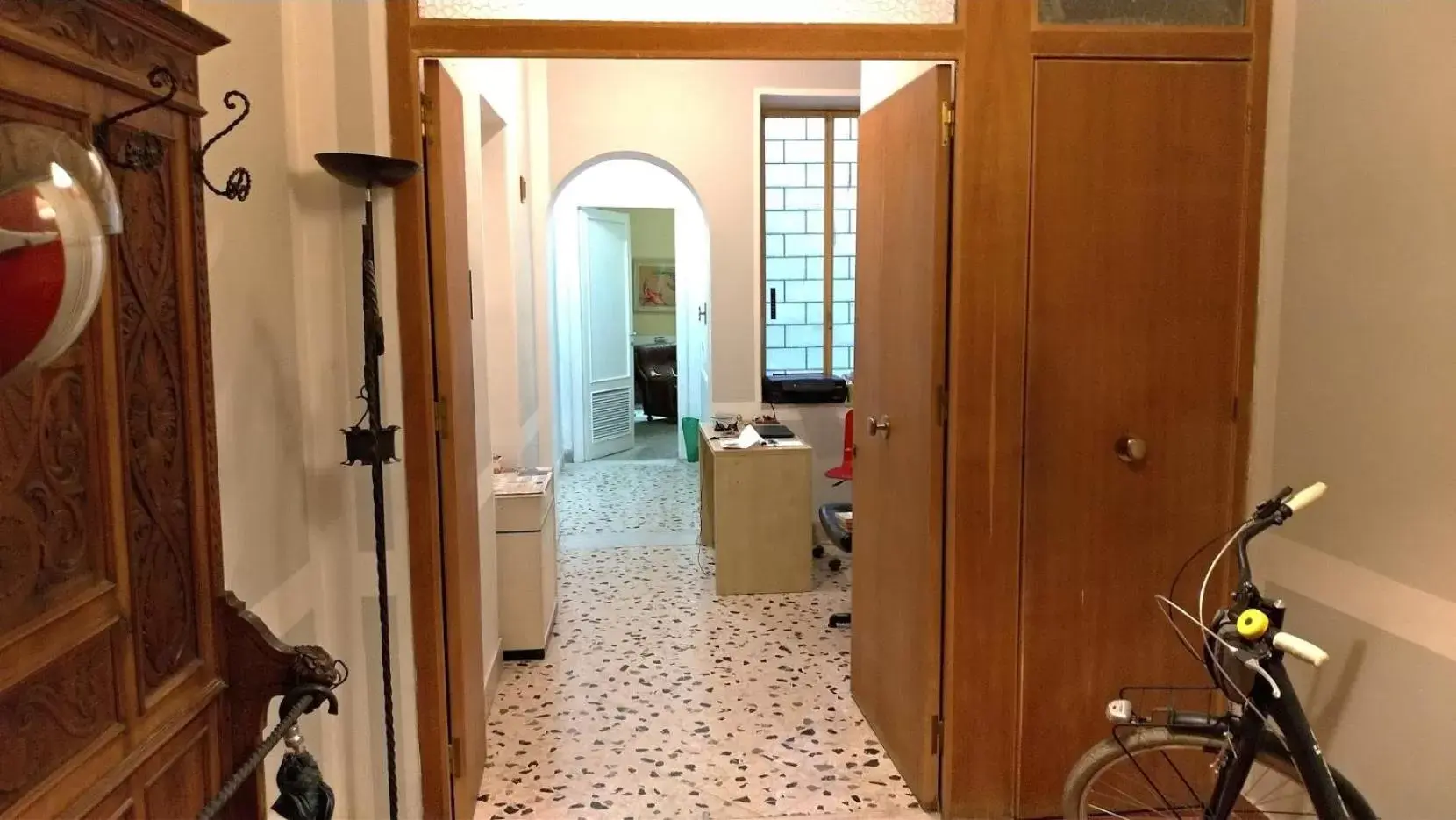 Lobby or reception, Bathroom in Mabbonath B&B - Il Genio del Porto