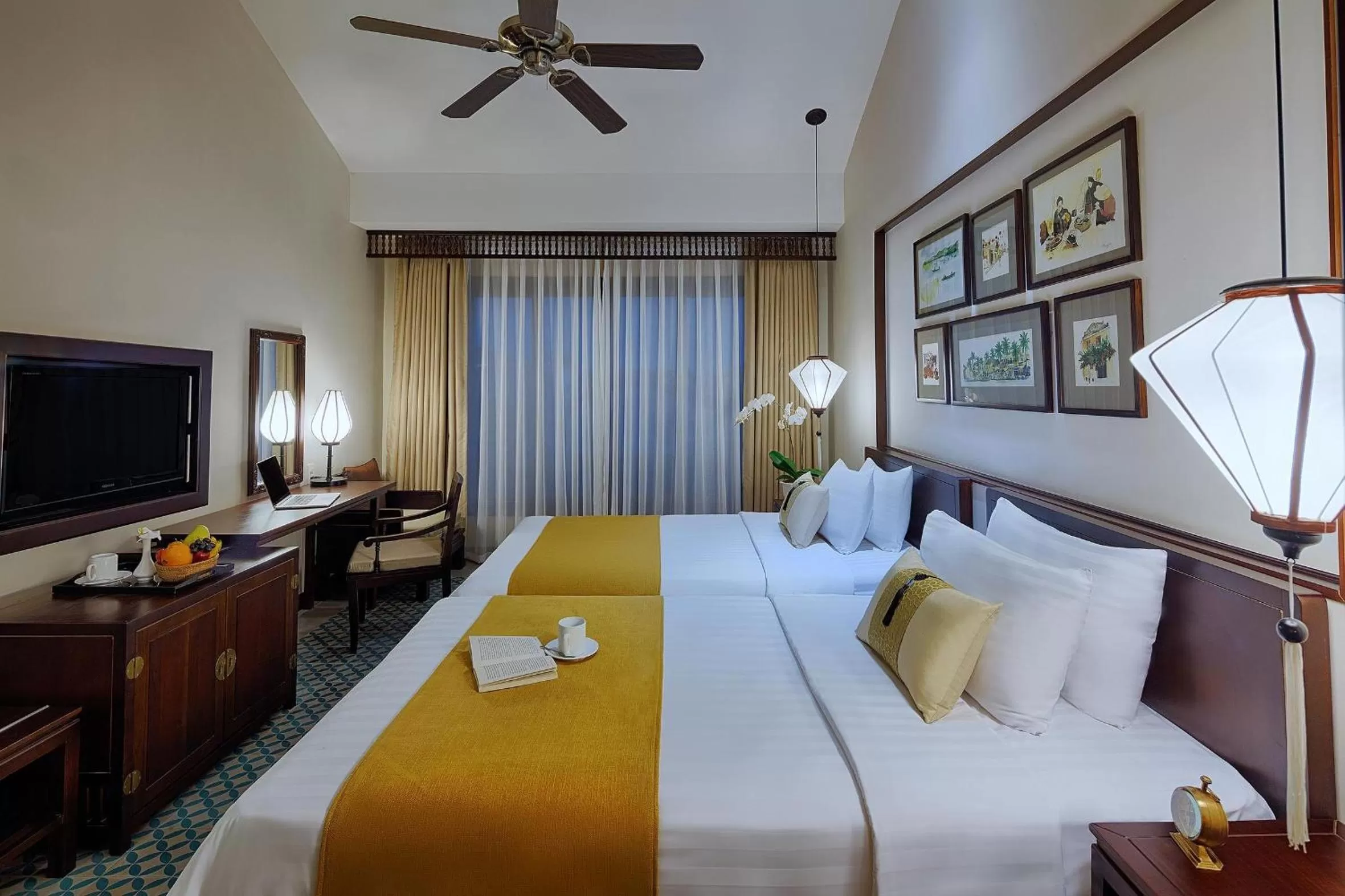 Bed in Little Hoi An . A Boutique Hotel & Spa