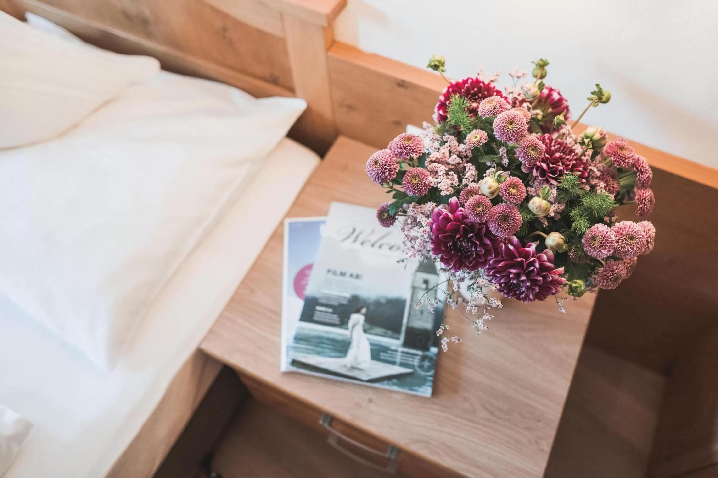 Bedroom, Bed in Hotel Am Sonneck