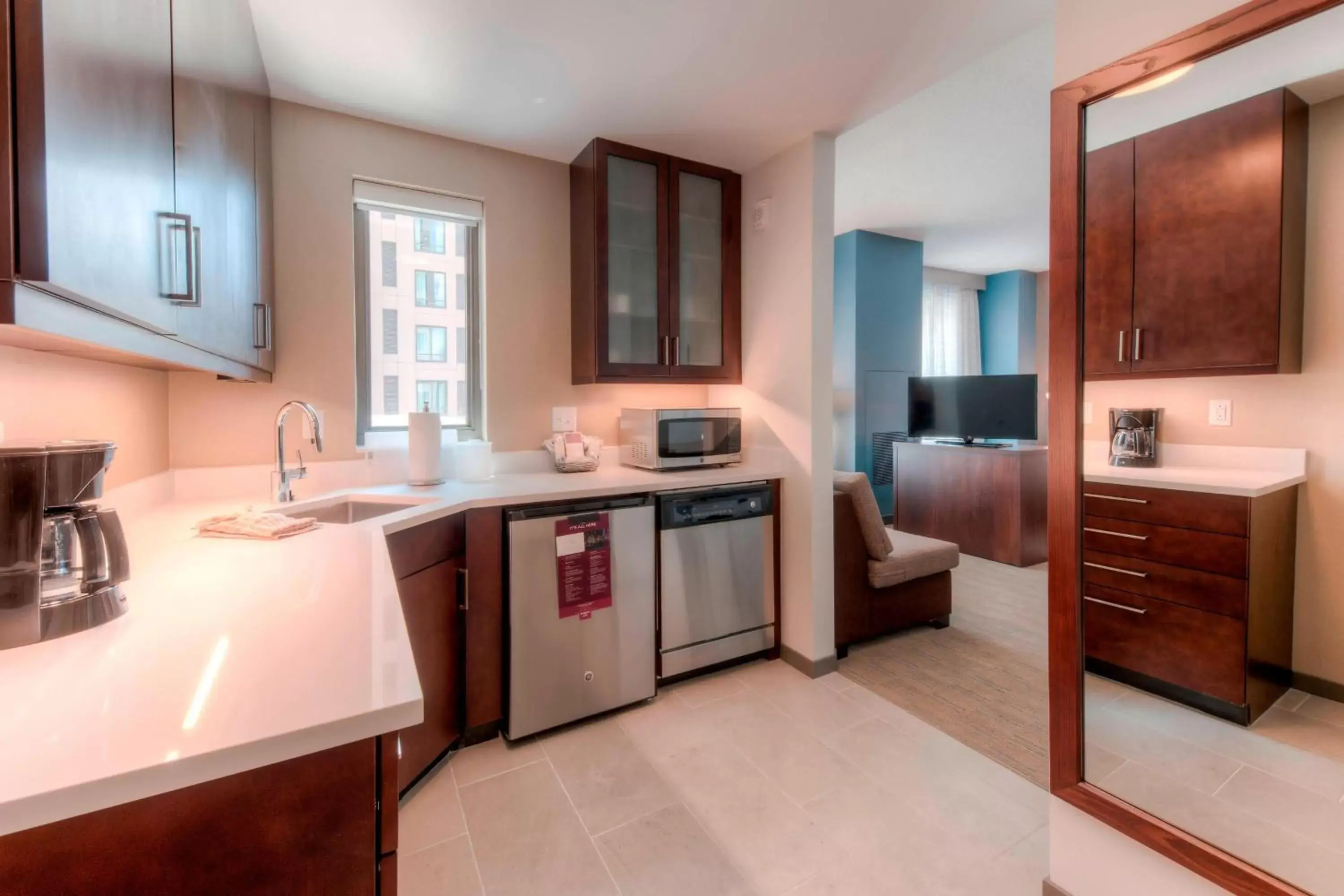 Kitchen or kitchenette, Kitchen/Kitchenette in Residence Inn by Marriott Raleigh Downtown