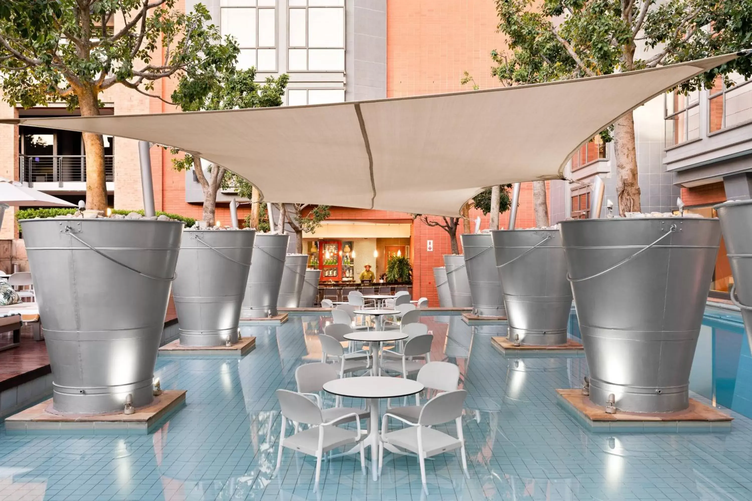 Swimming pool, Restaurant/Places to Eat in African Pride Melrose Arch, Autograph Collection