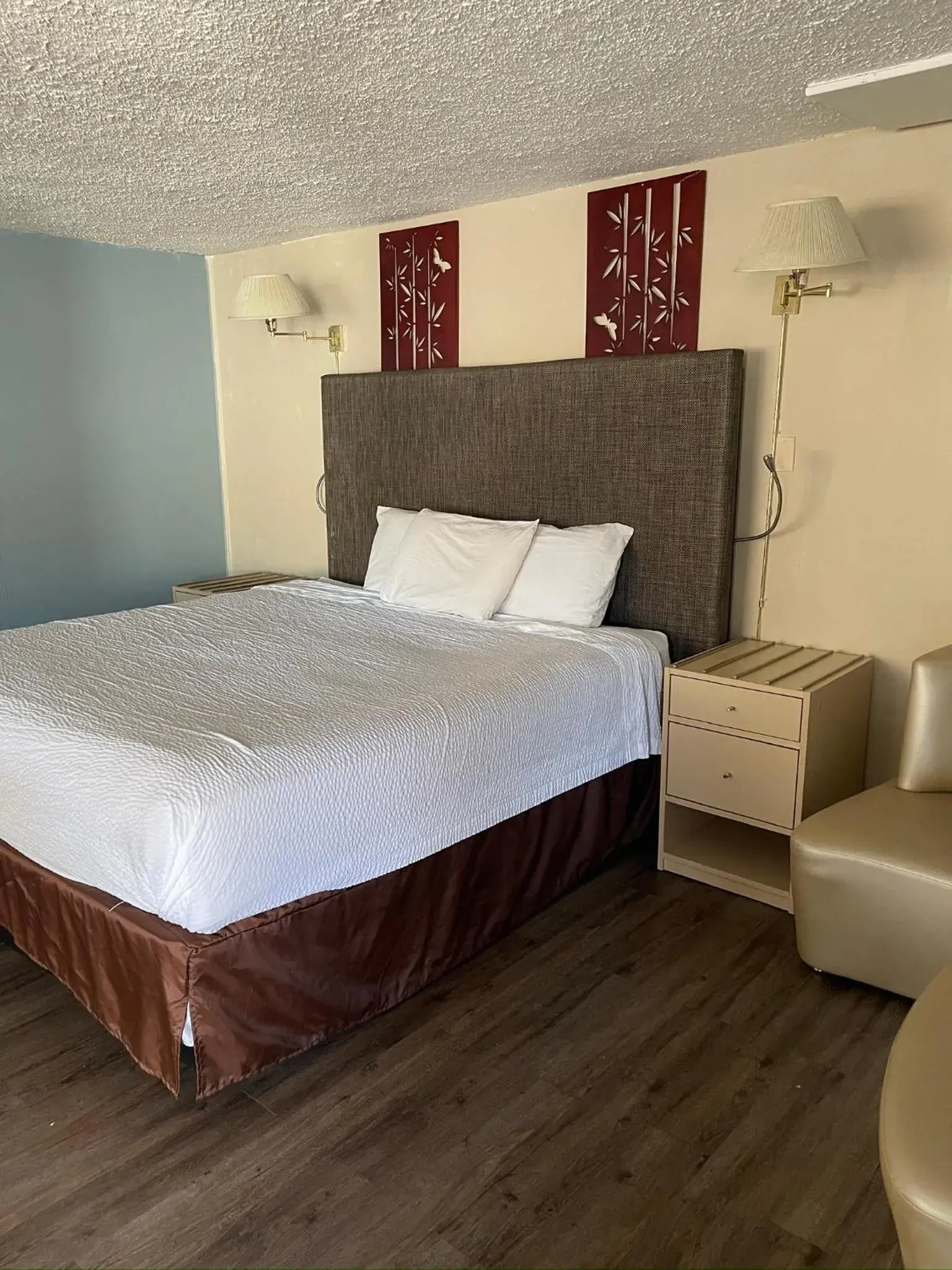 Bed in Safari Motel Bed in Safari Motel