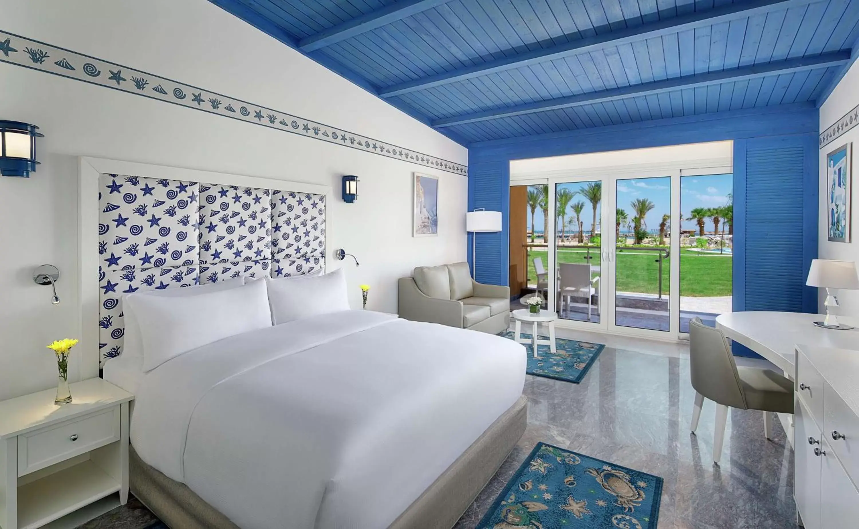 Bedroom in Hilton Hurghada Plaza Hotel