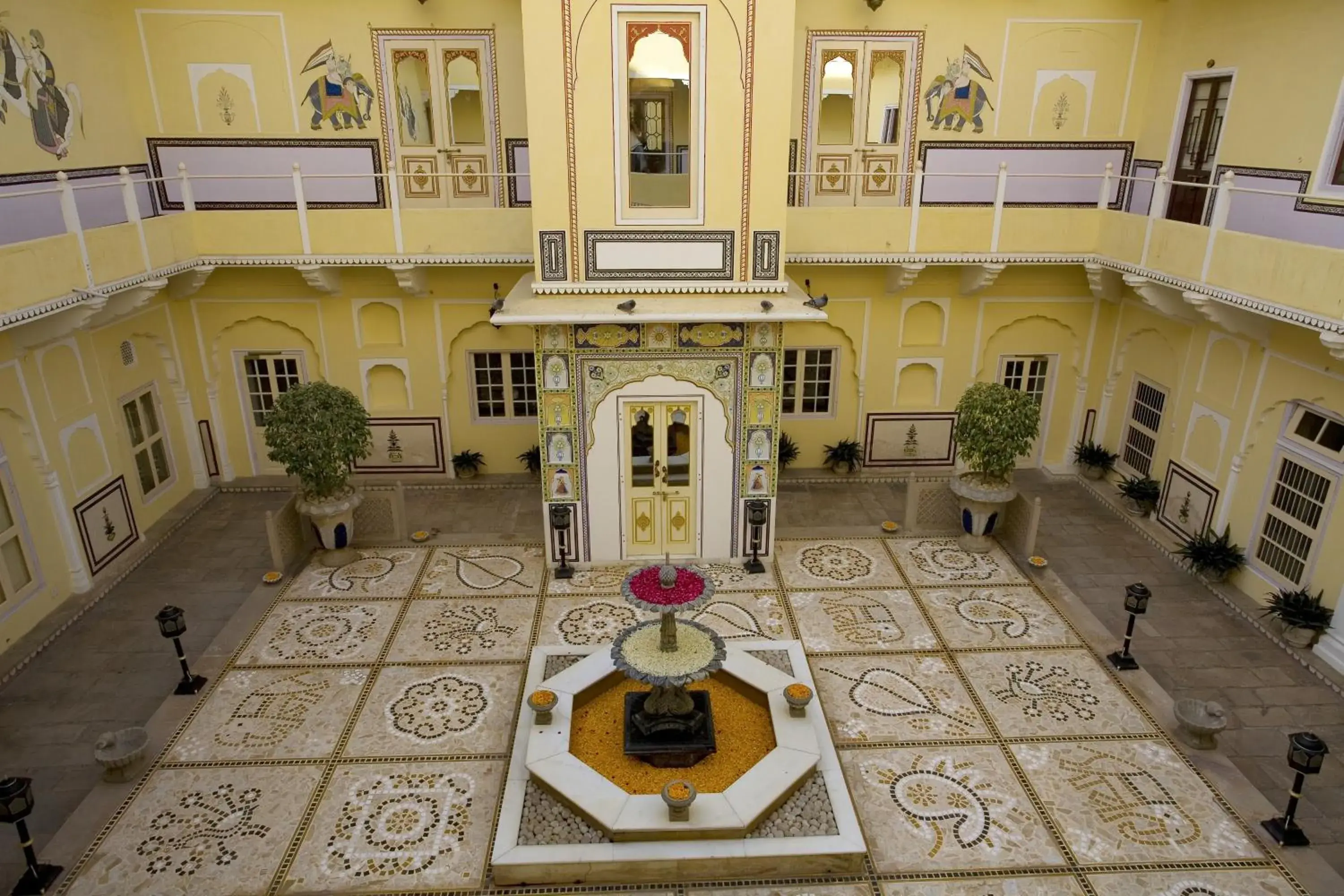 Balcony/Terrace in The Raj Palace (Small Luxury Hotels of the World)