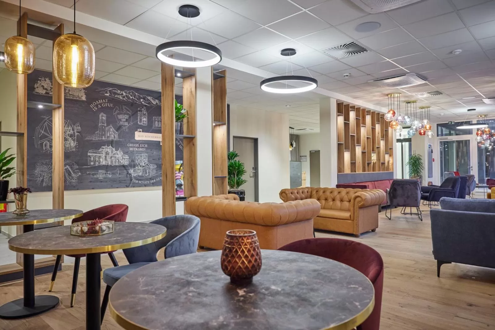 Lobby or reception in Boardinghouse Das RUNDUM