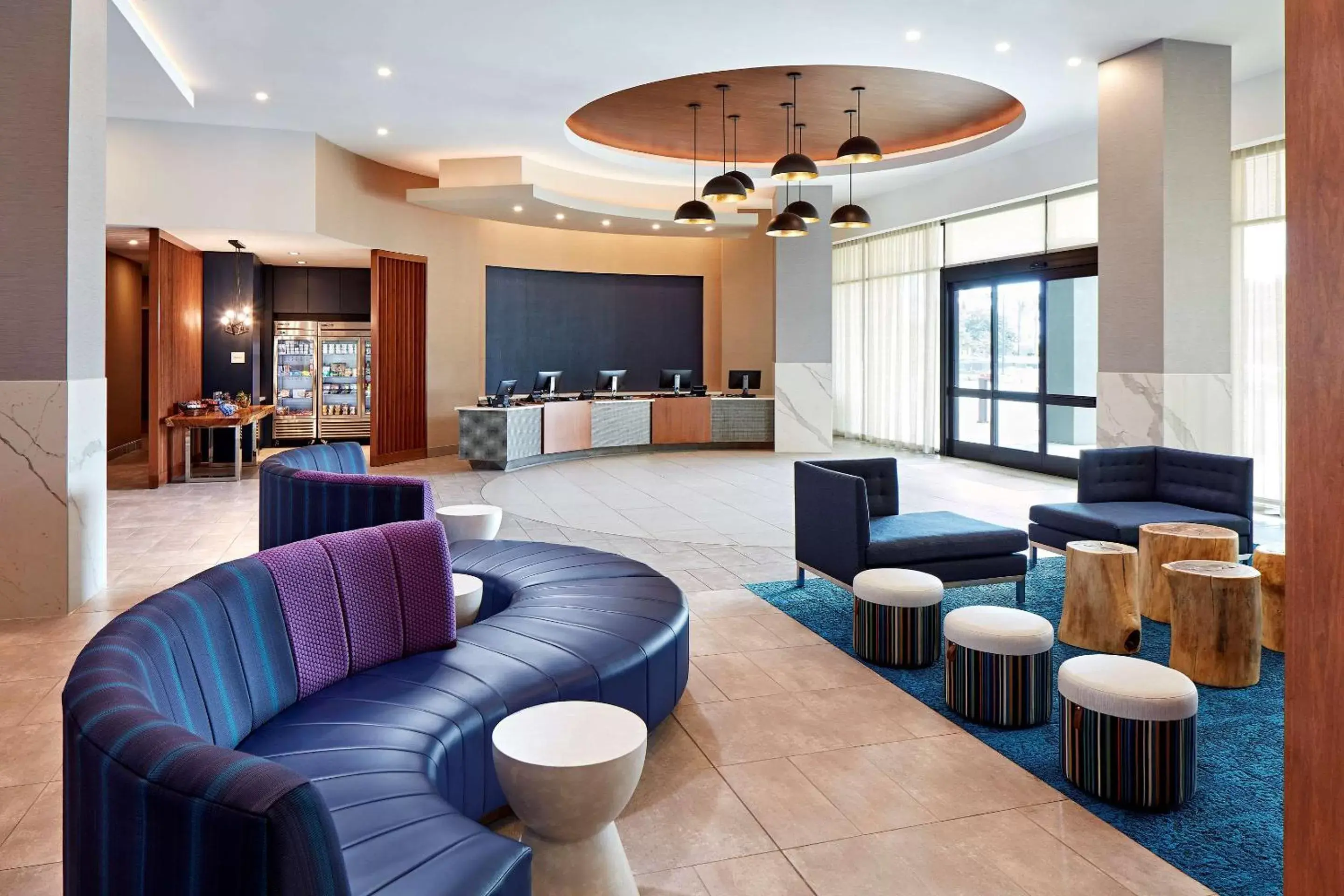 Lobby or reception, Lounge/Bar in Cambria Hotel & Suites Anaheim Resort Area