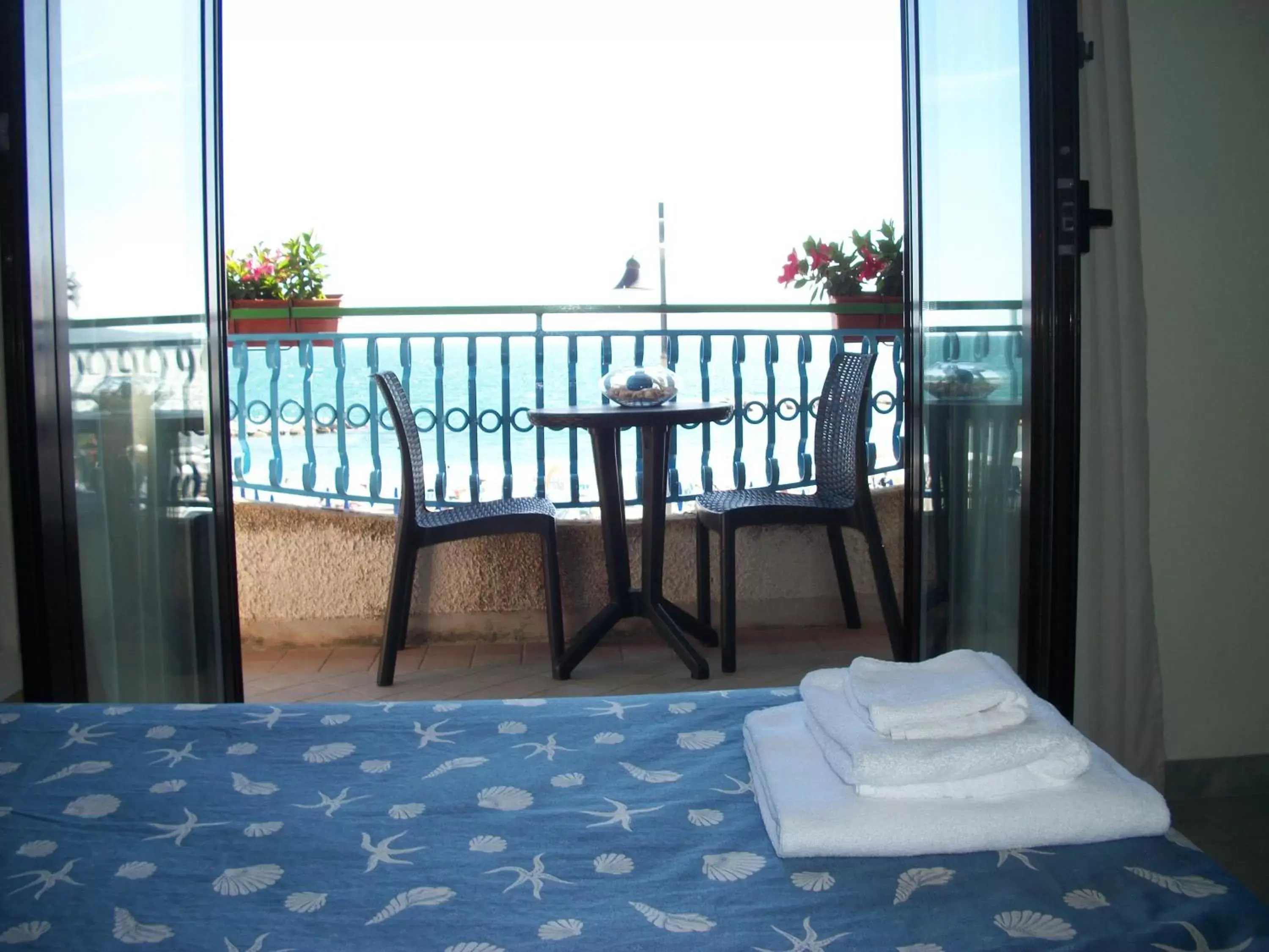 Balcony/Terrace in Hotel Tirreno Formia