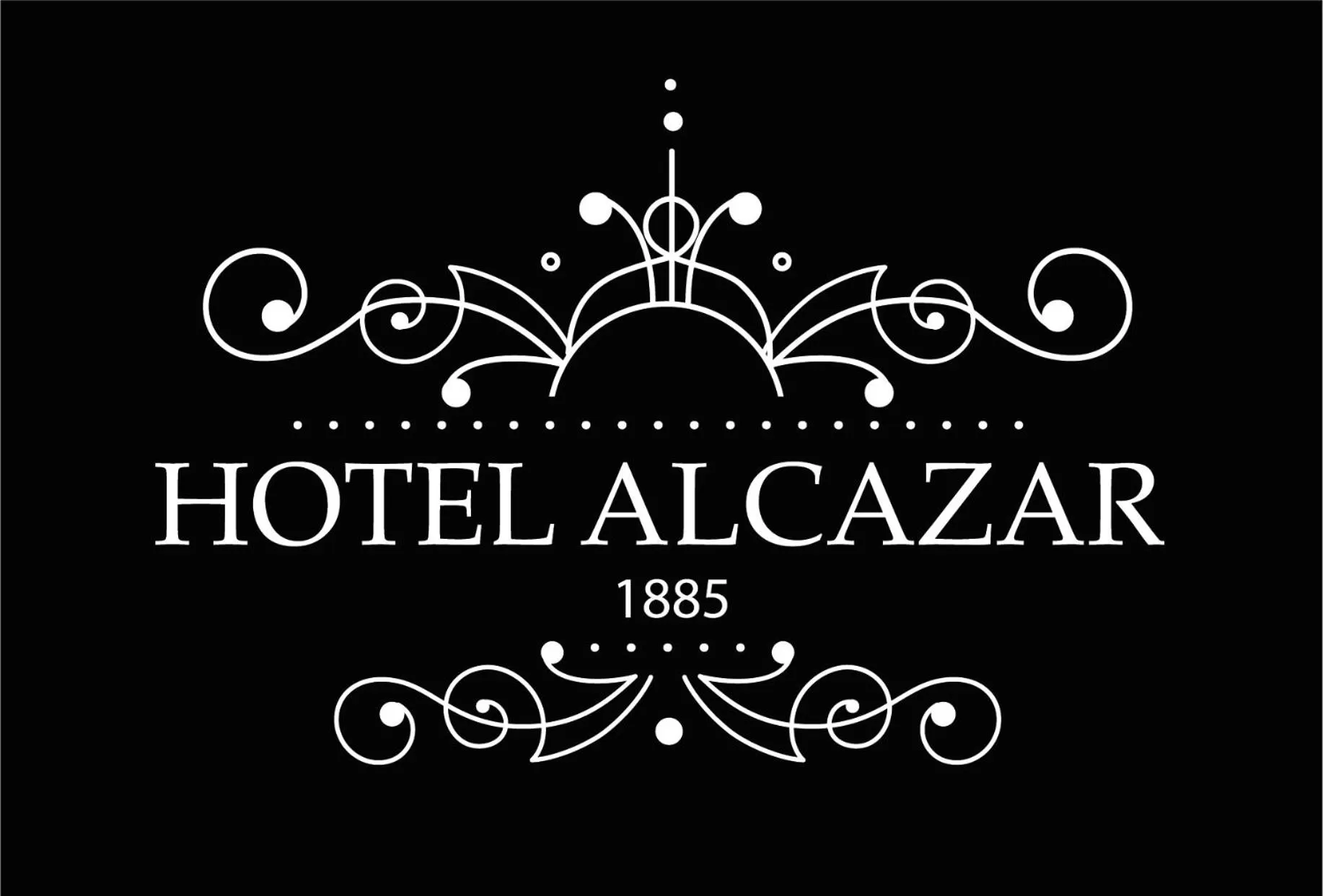 Logo/Certificate/Sign in Hotel Alcazar