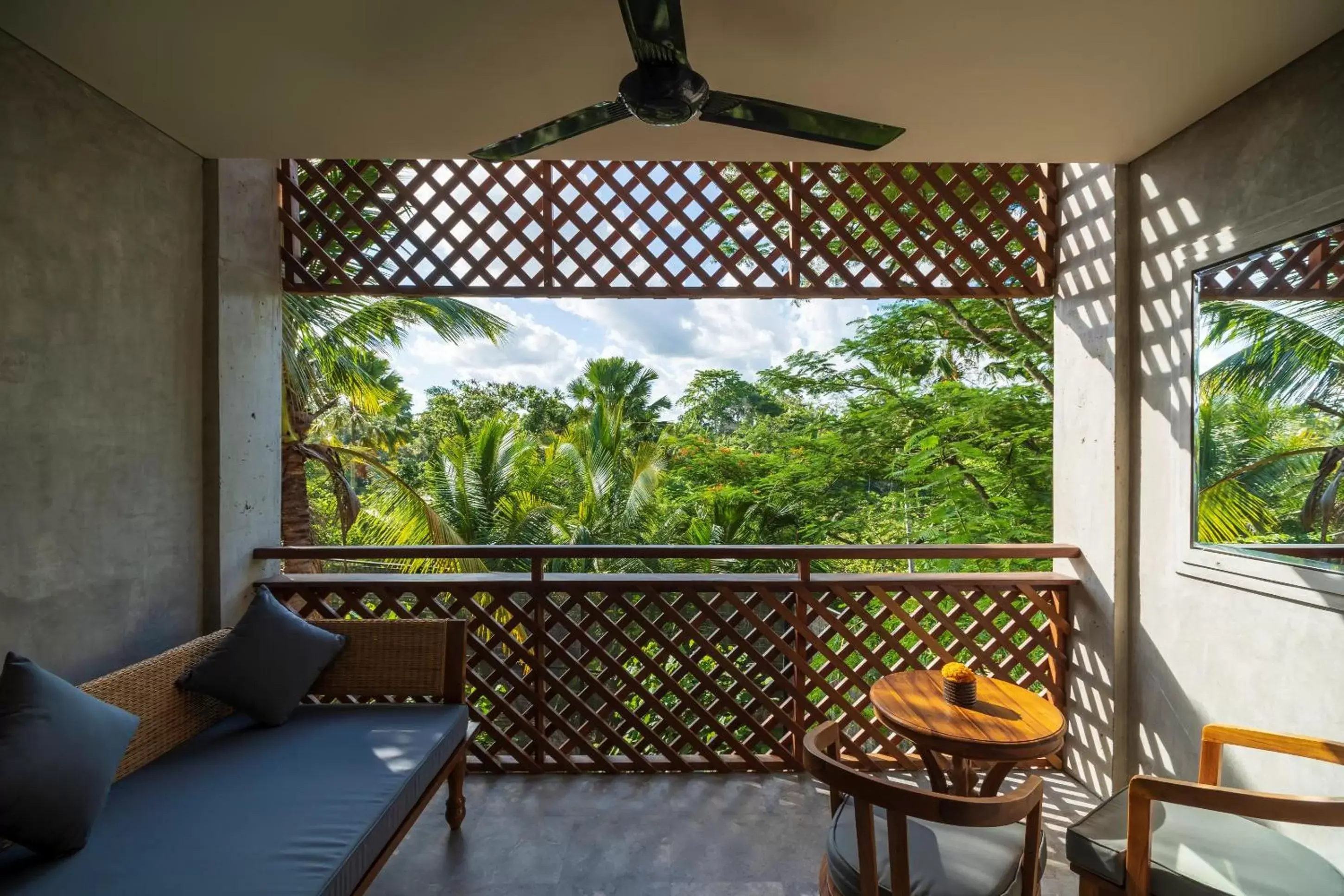 Balcony/Terrace in Adiwana Bisma