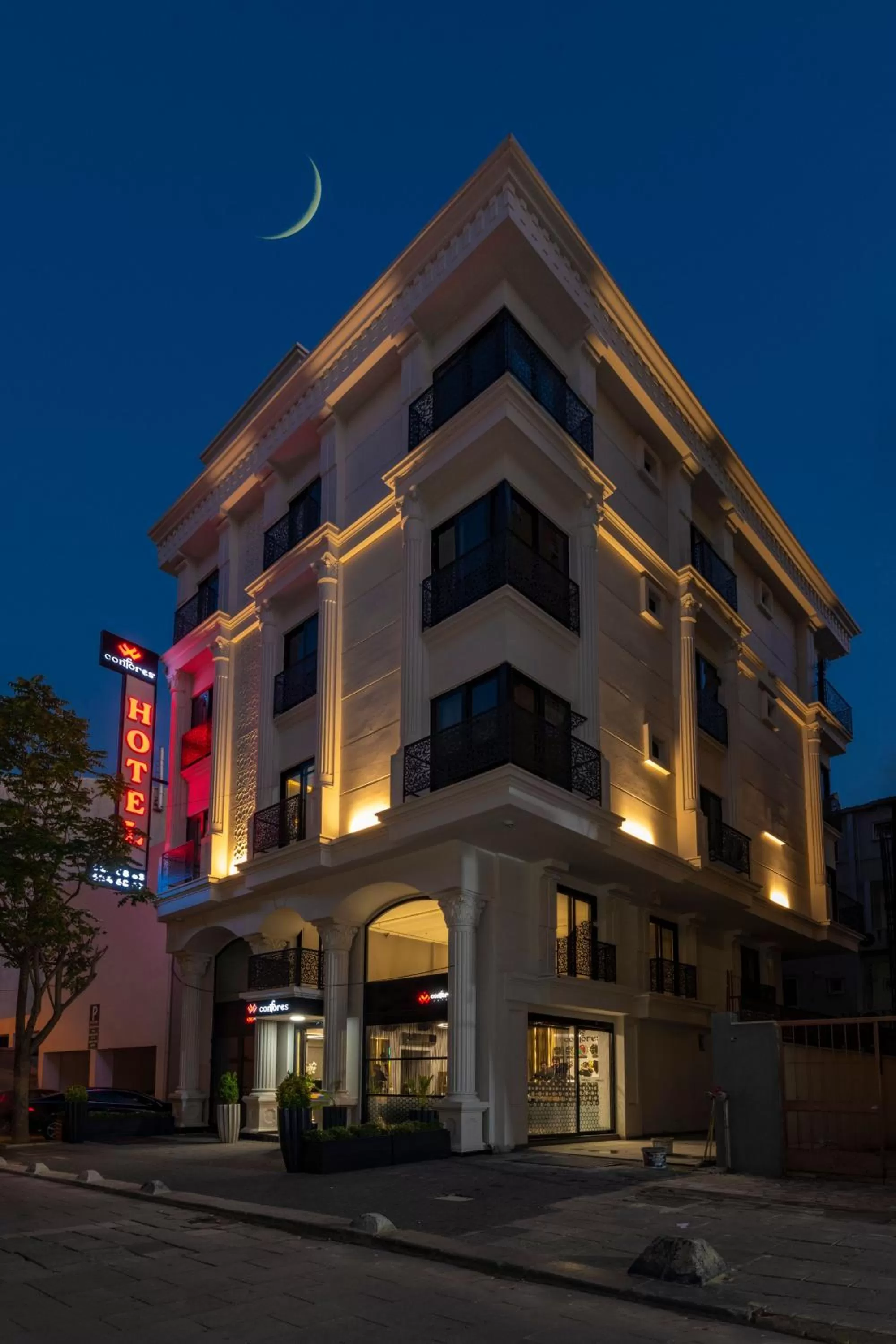 Property building in Confores Hotel