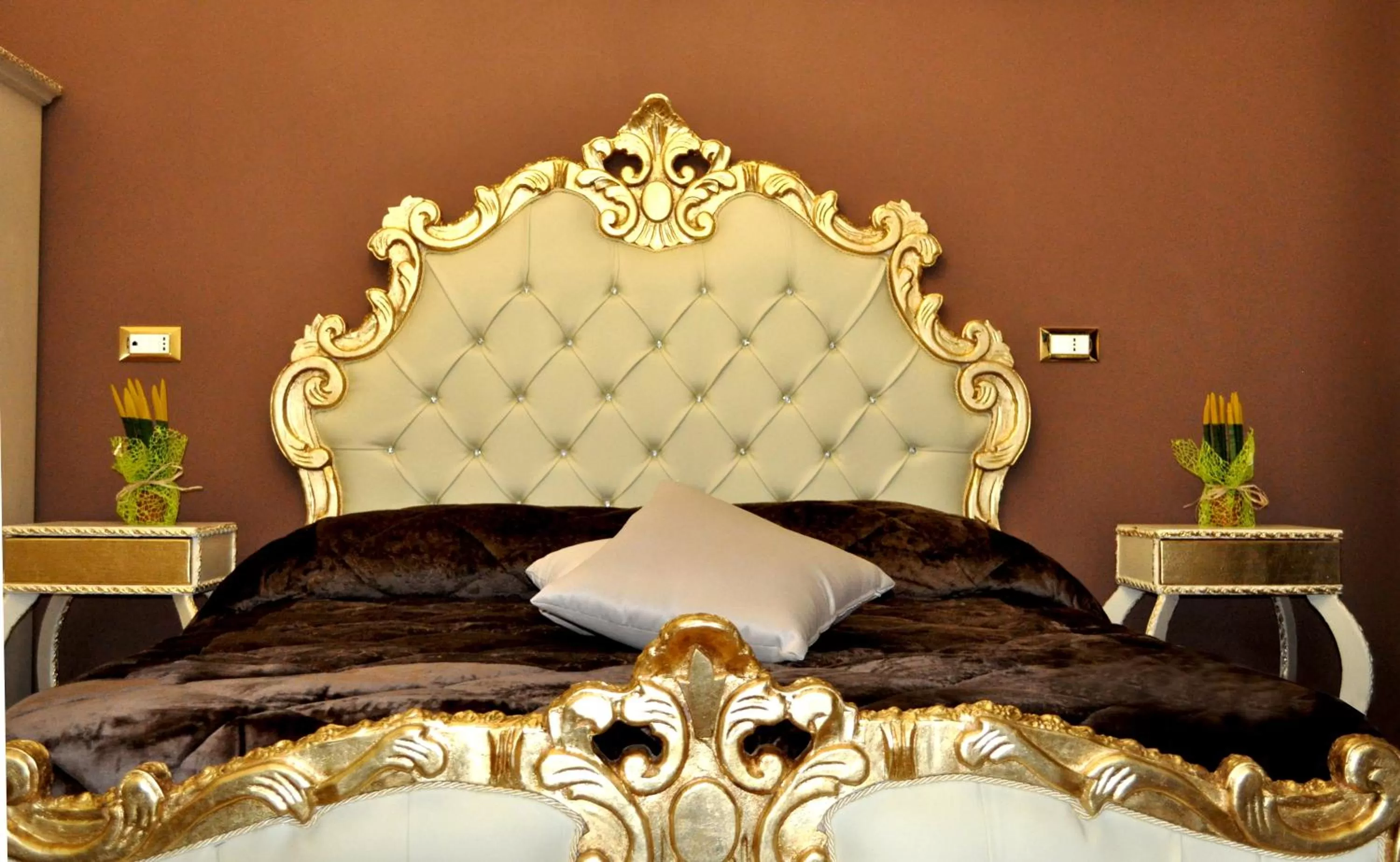 Bed in Hotel des Artistes