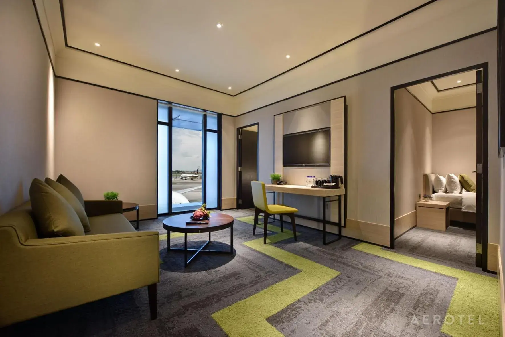 Photo of the whole room in Aerotel Singapore - Transit Hotel in Terminal 1 Photo of the whole room in Aerotel Singapore - Transit Hotel in Terminal 1