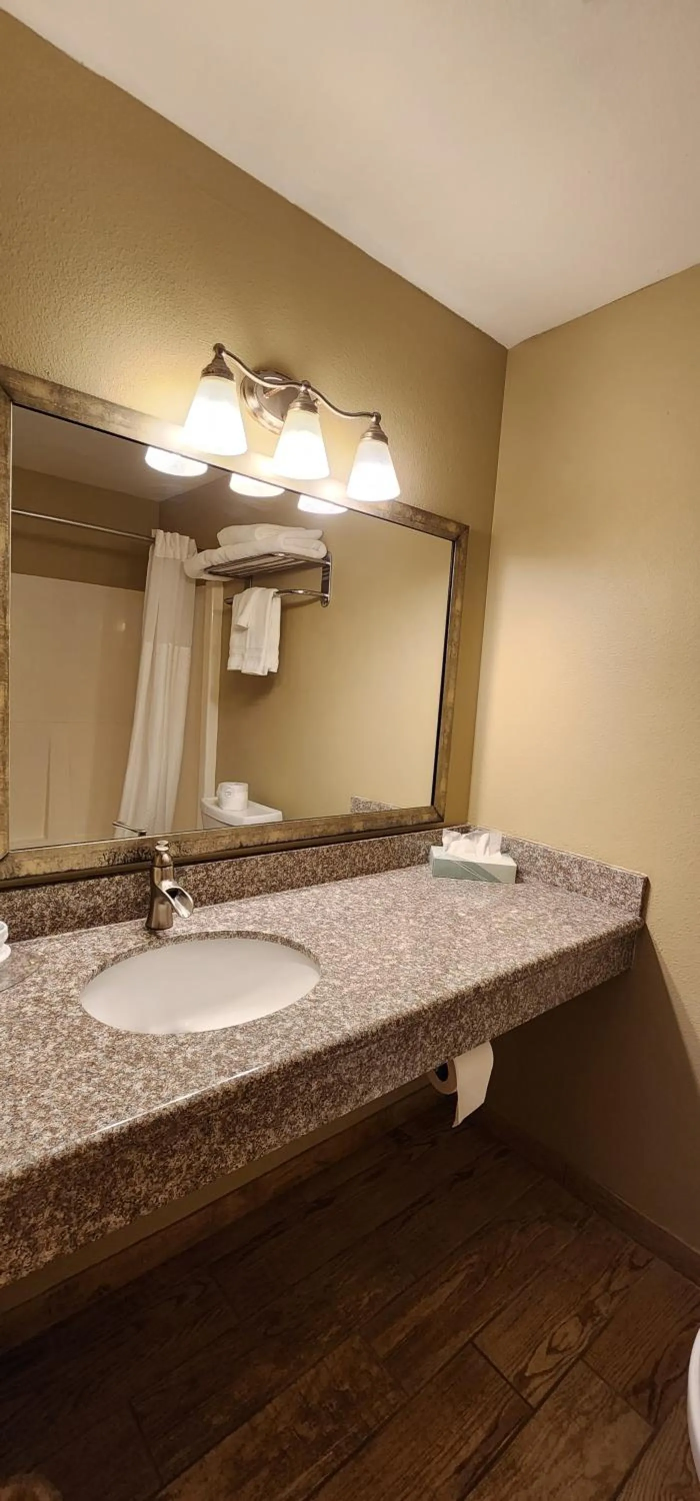 Bathroom in Nisqually Lodge