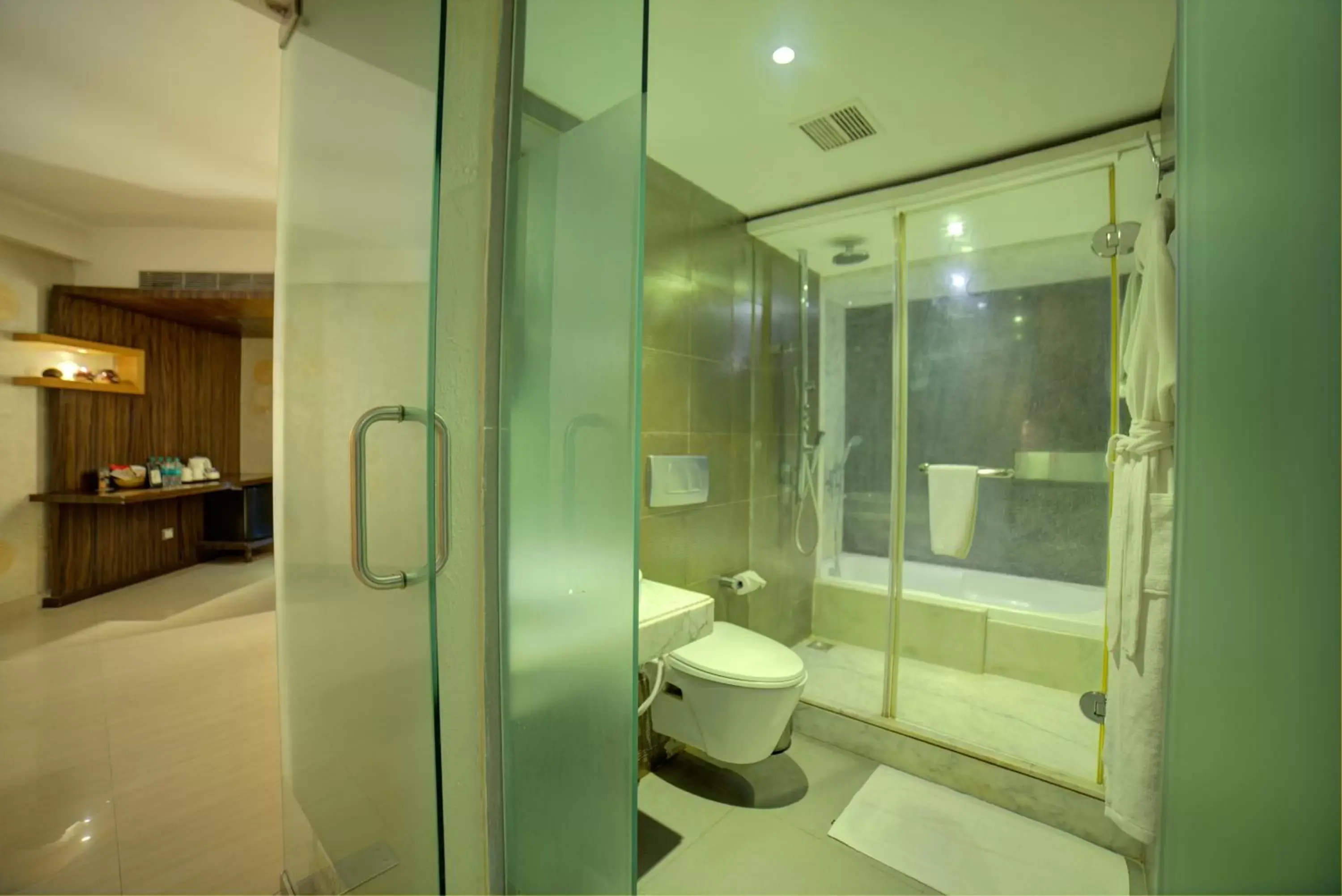 Toilet, Bathroom in Goldfinch Hotel Mangalore