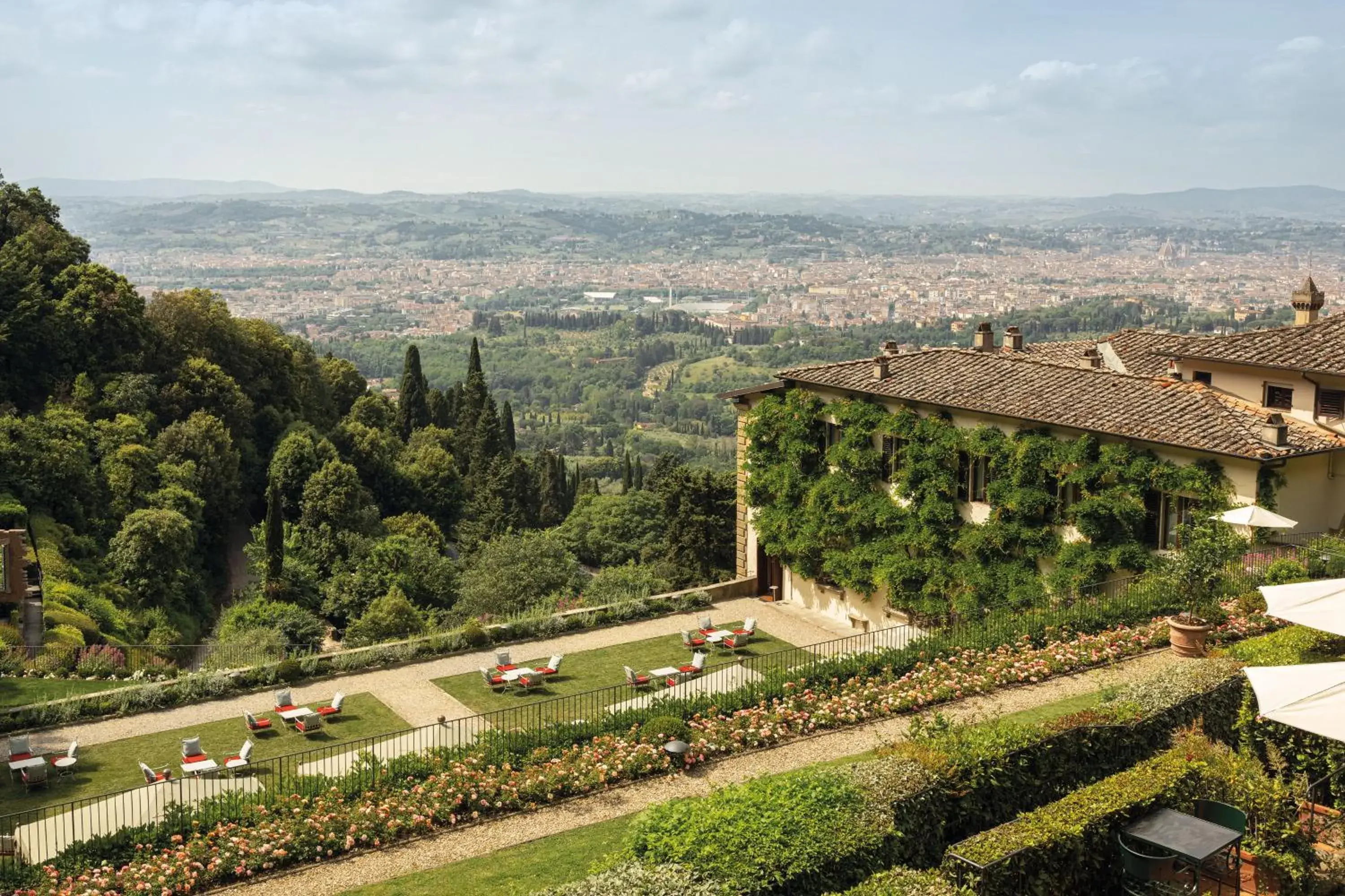 Garden, Bird's-eye View in Villa San Michele, A Belmond Hotel, Florence