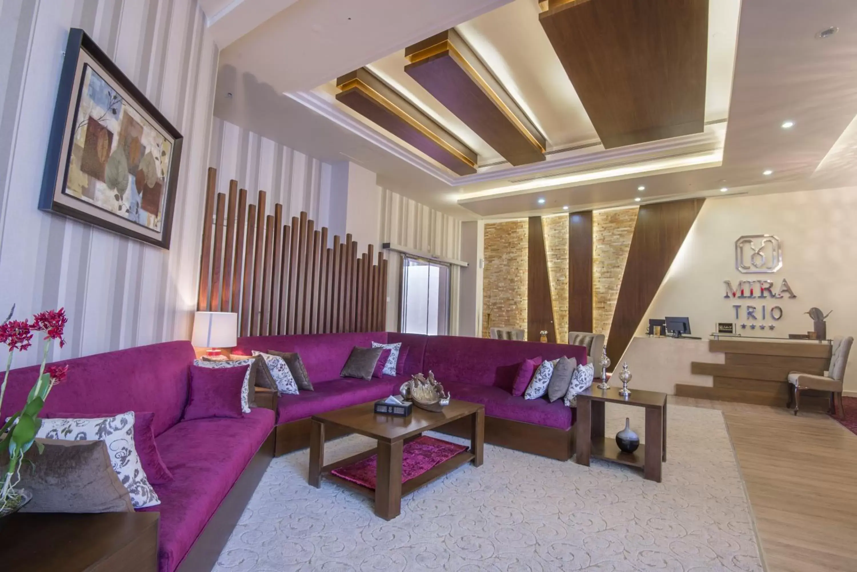 Lobby or reception, Seating Area in Mira Trio Hotel - Riyadh - Tahlia Street