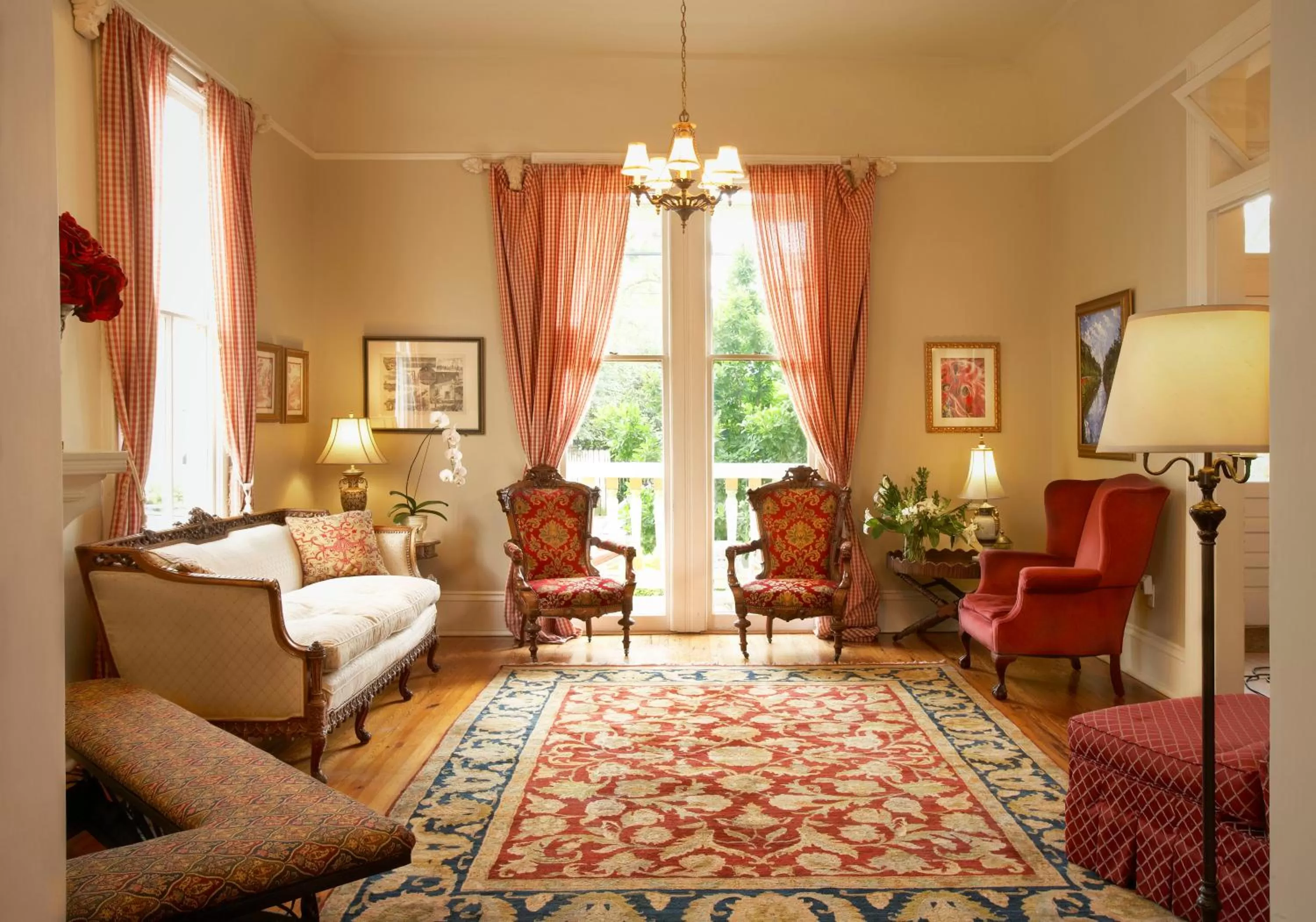 Living room, Seating Area in Maison Perrier Bed & Breakfast