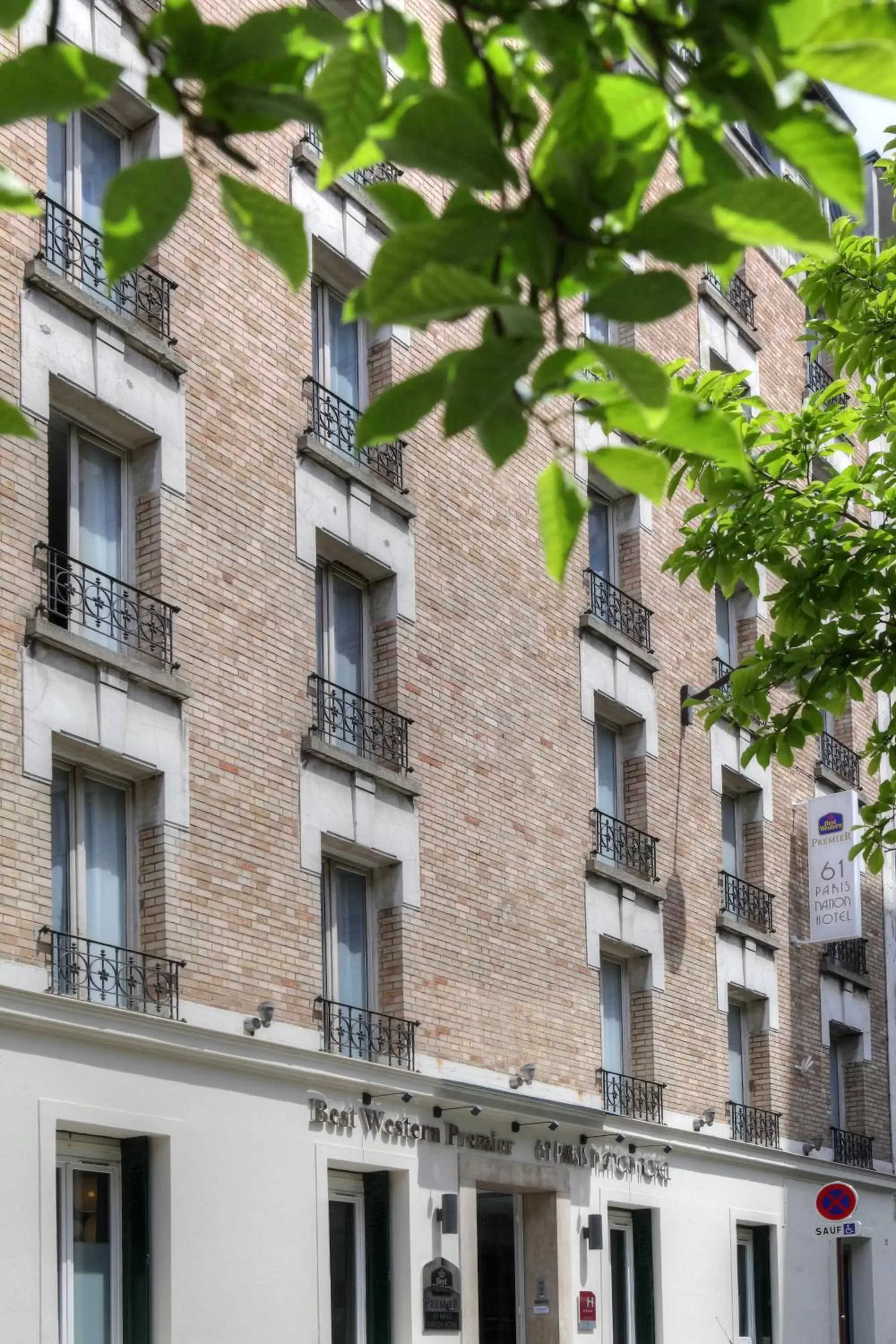 Facade/entrance, Property Building in Best Western Plus 61 Paris Nation Hotel