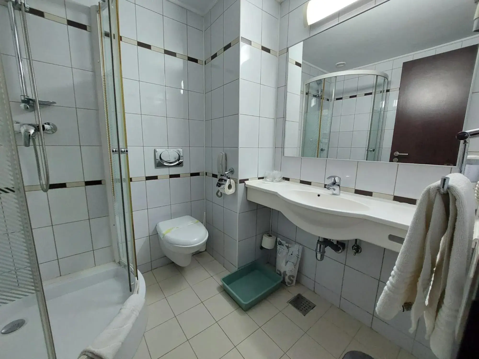 Bathroom in Hotel Rapsodia City Center