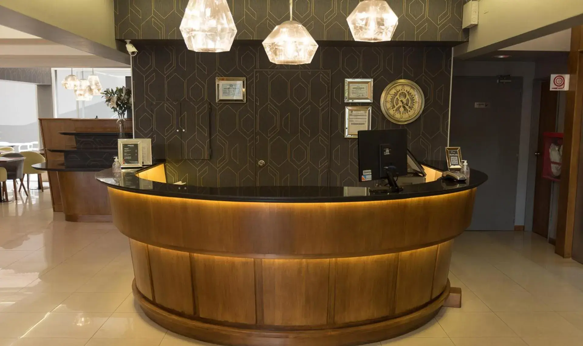 Lobby or reception in Urbana Class Hotel Lobby or reception in Urbana Class Hotel