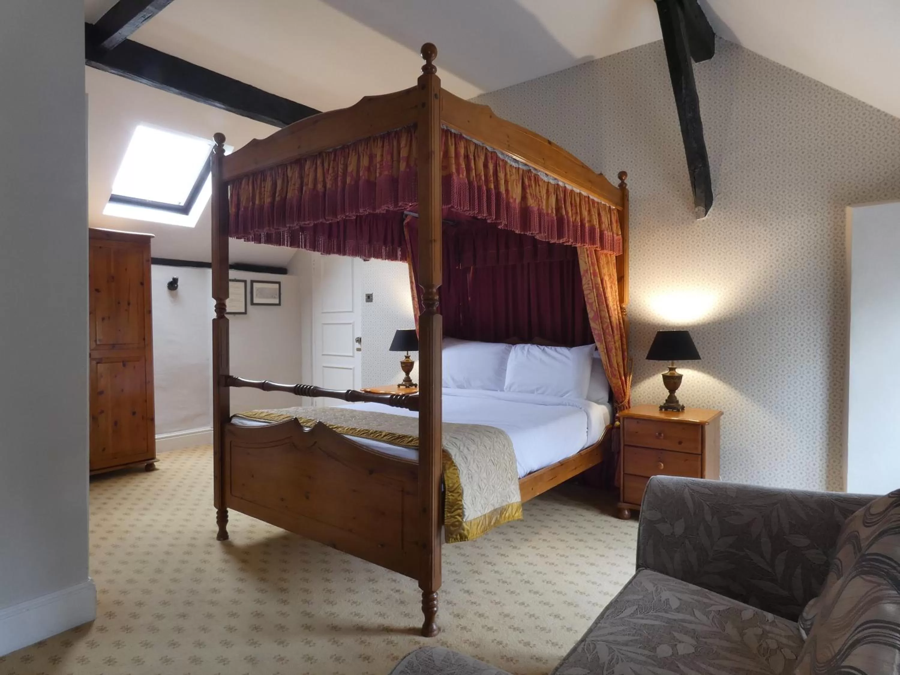 Photo of the whole room, Bed in Marston Farm Hotel